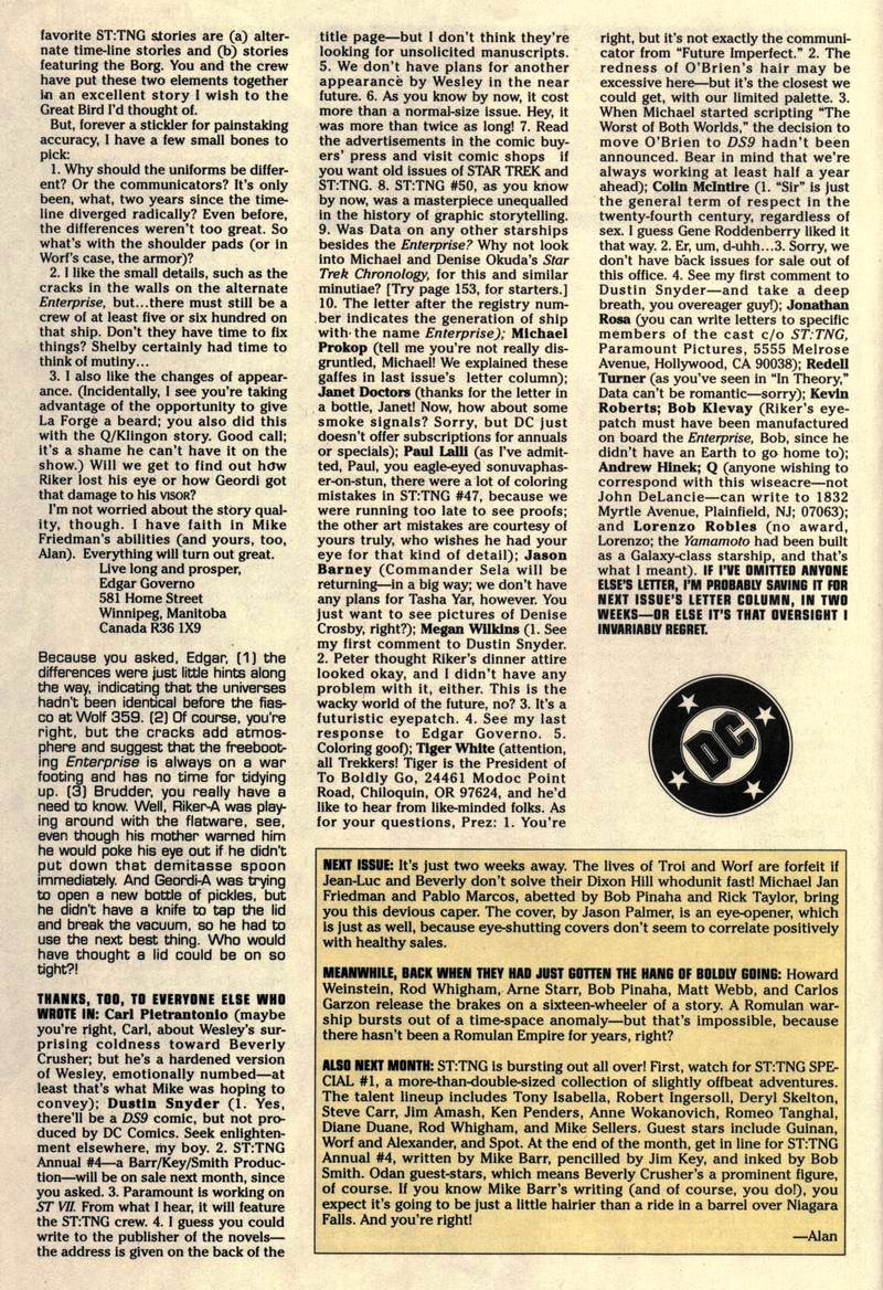 Star Trek: The Next Generation (1989) Issue #52 #61 - English 27