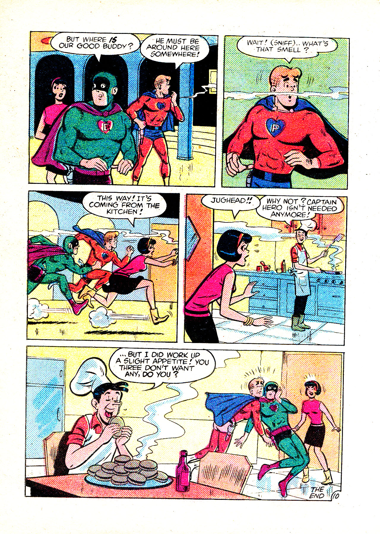 Read online Captain Hero Comics Digest Magazine comic -  Issue # TPB - 73