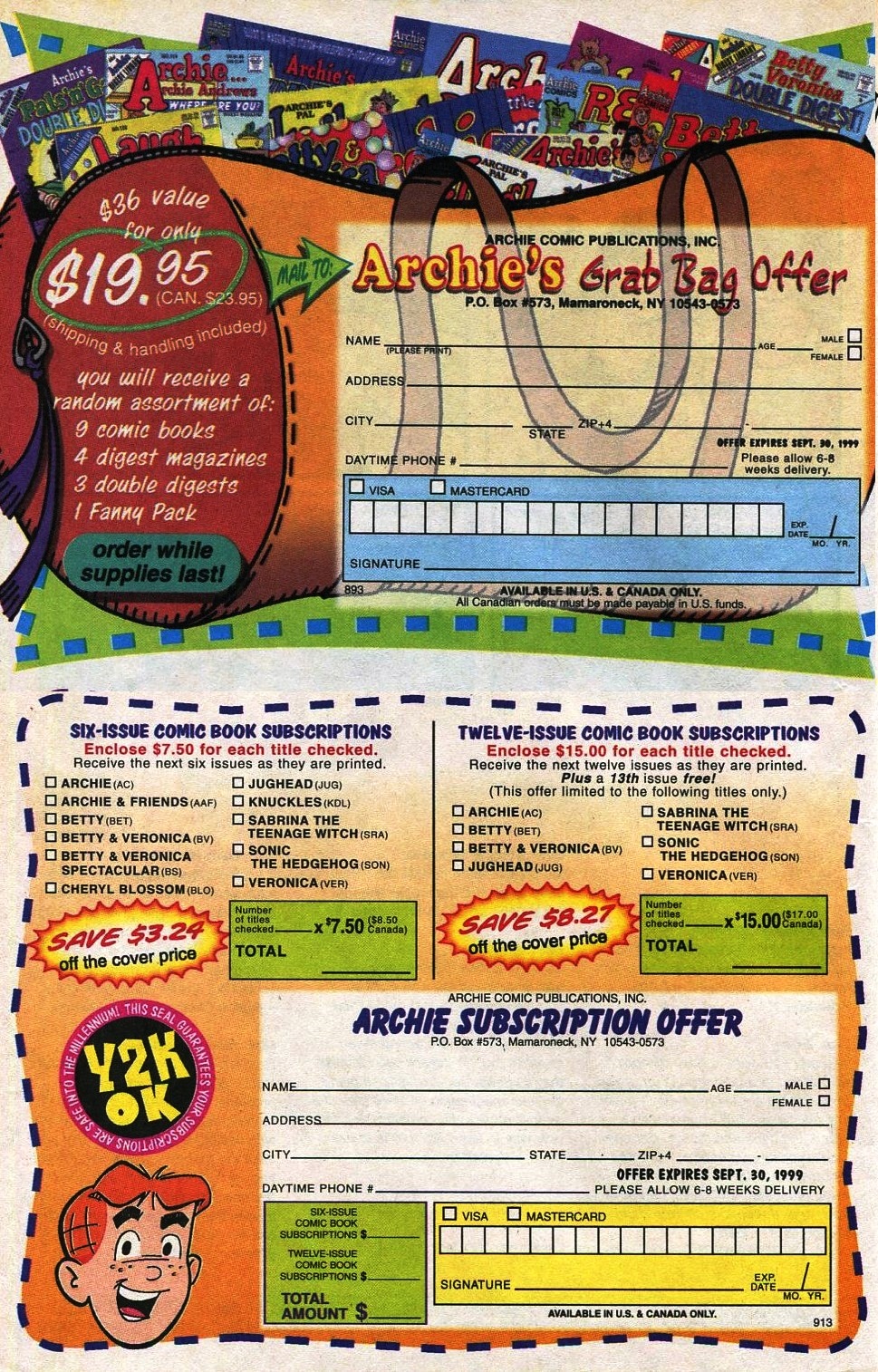 Read online Betty And Veronica: Summer Fun (1994) comic -  Issue #6 - 31