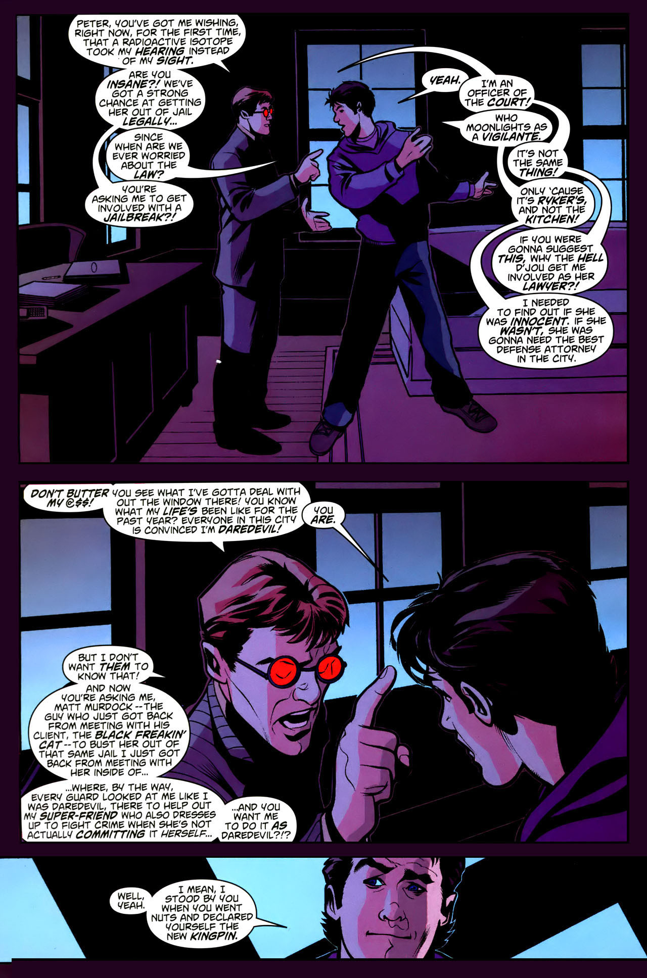 Read online Spider-Man/Black Cat: The Evil That Men Do comic -  Issue #4 - 14