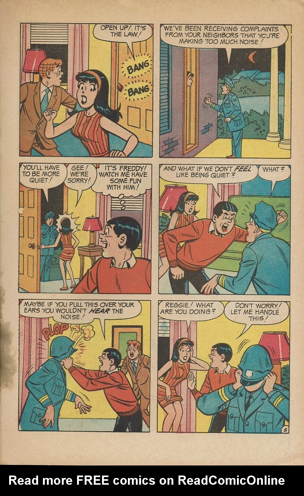 Read online Reggie and Me (1966) comic -  Issue #30 - 7