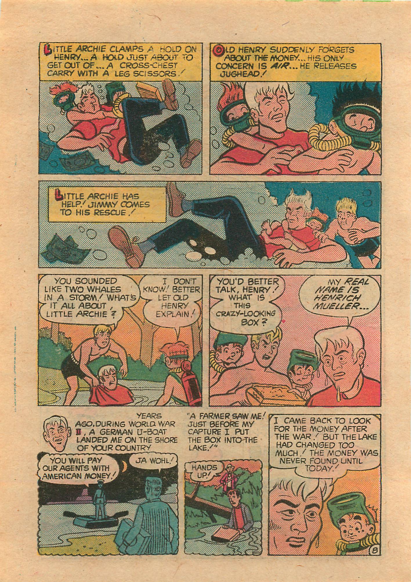 Read online Little Archie Comics Digest Magazine comic -  Issue #7 - 9