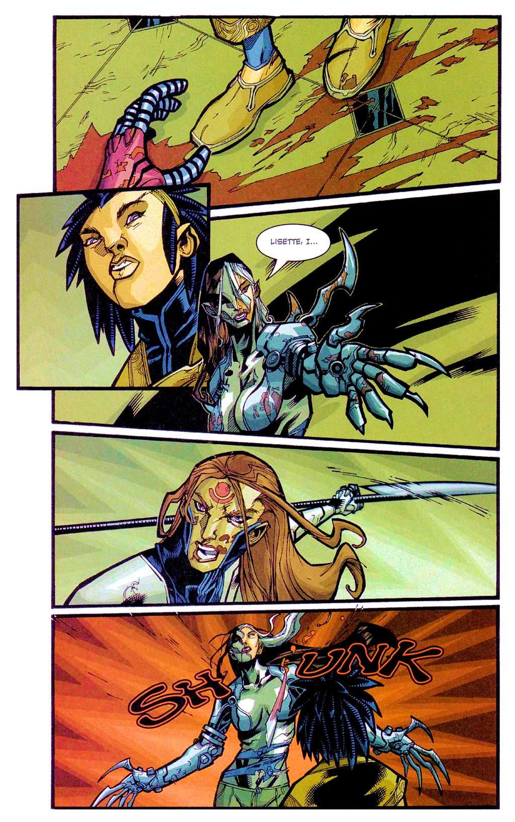 Read online Cybernary 2.0 comic -  Issue #5 - 20