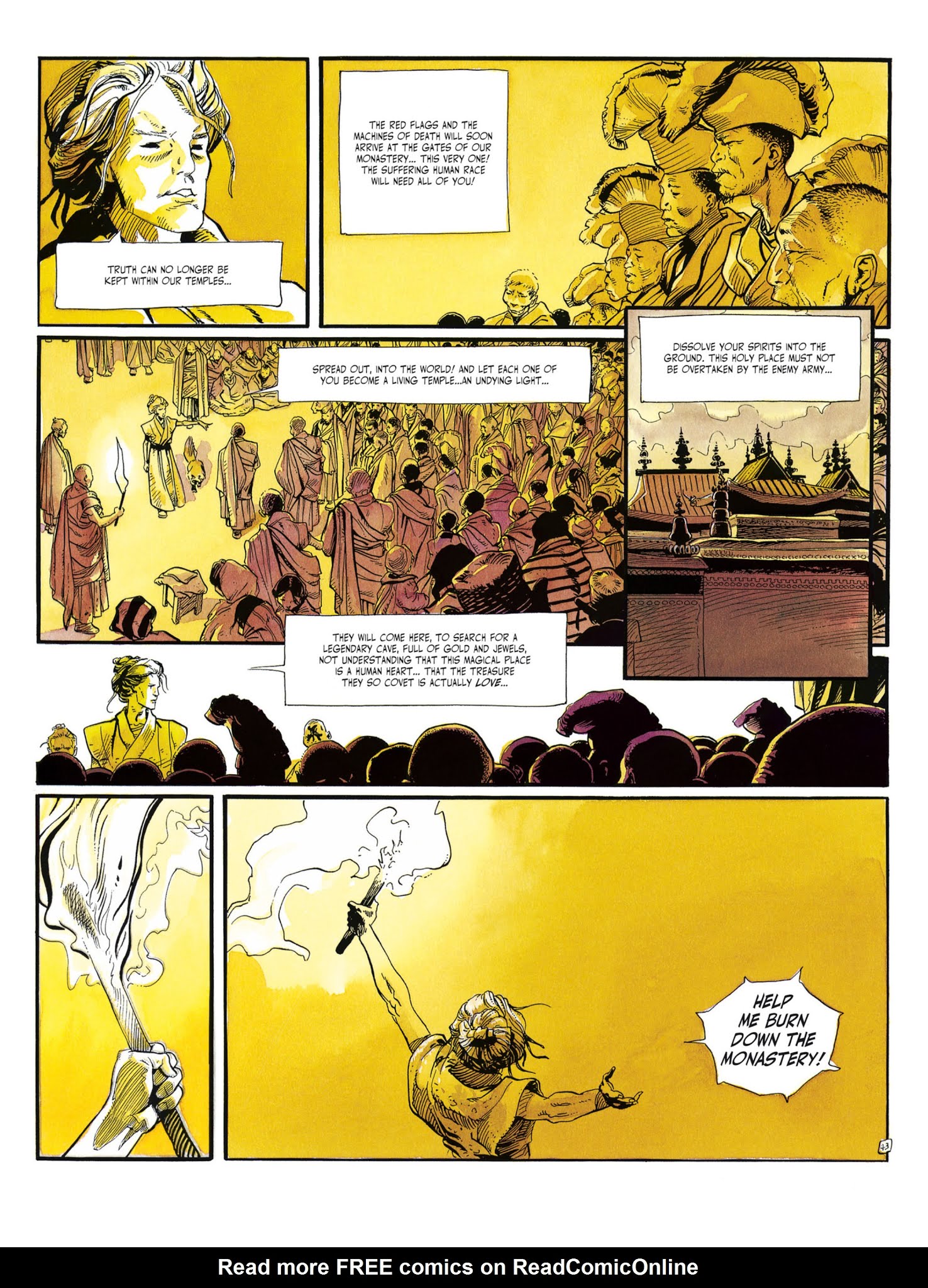 Read online The White Lama comic -  Issue #6 - 53