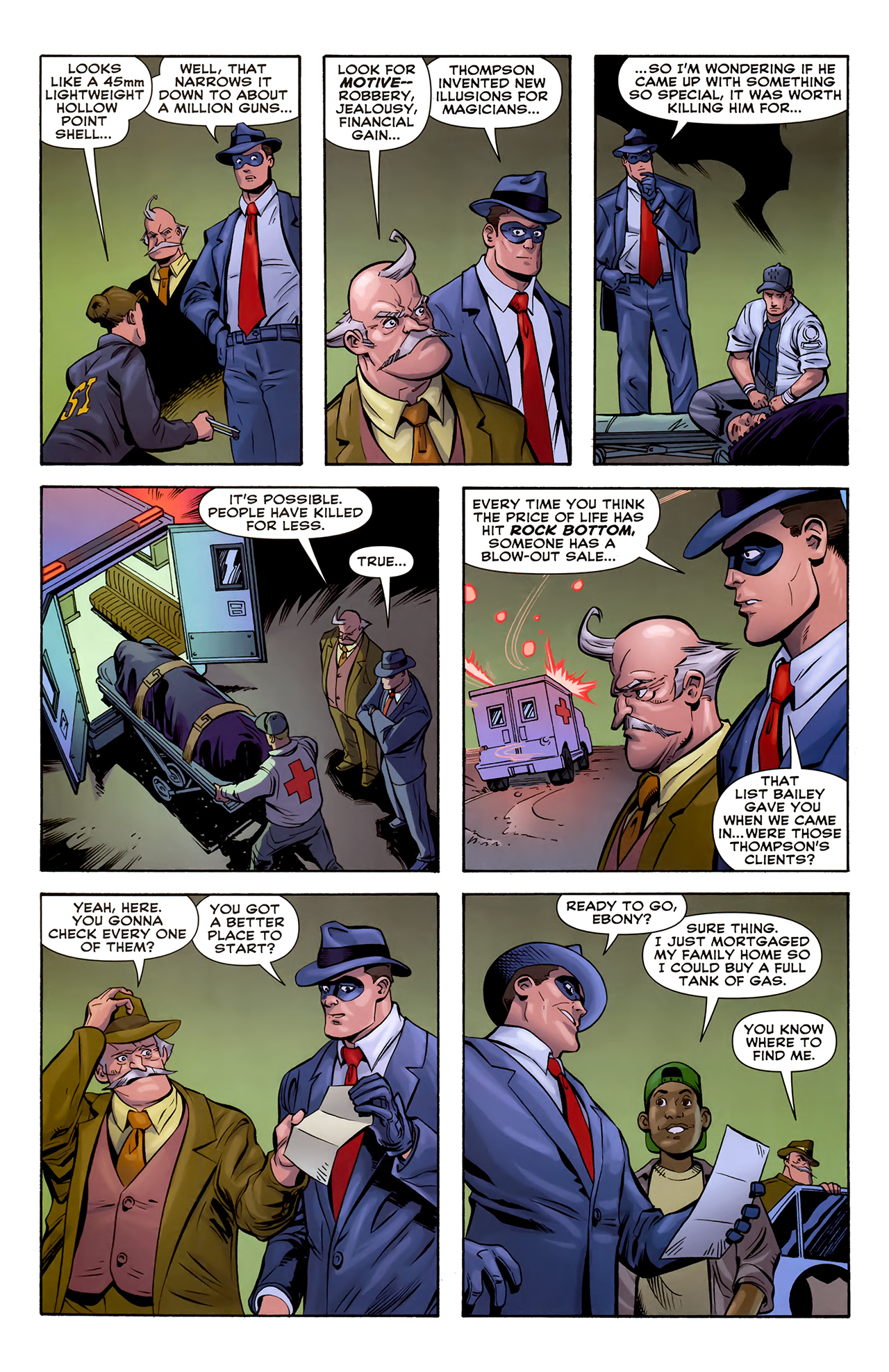 Read online The Spirit (2007) comic -  Issue #22 - 5