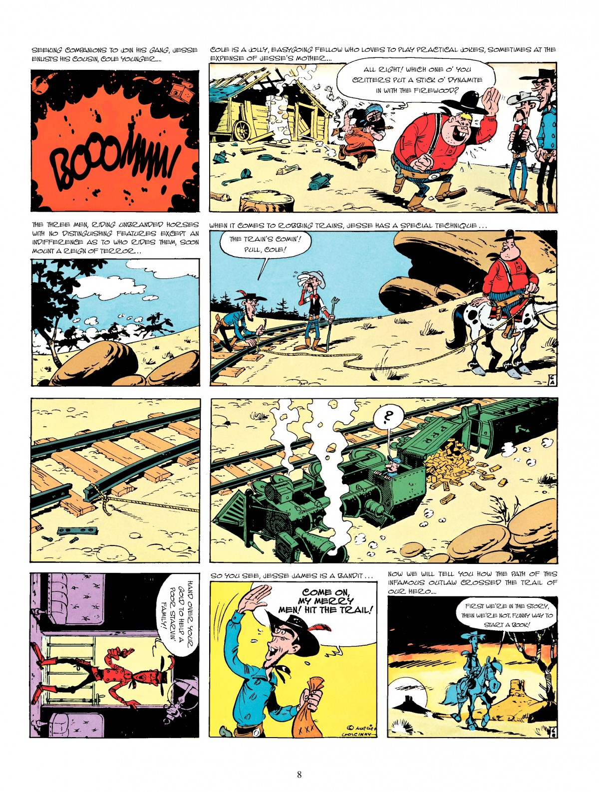 Read online A Lucky Luke Adventure comic -  Issue #4 - 10