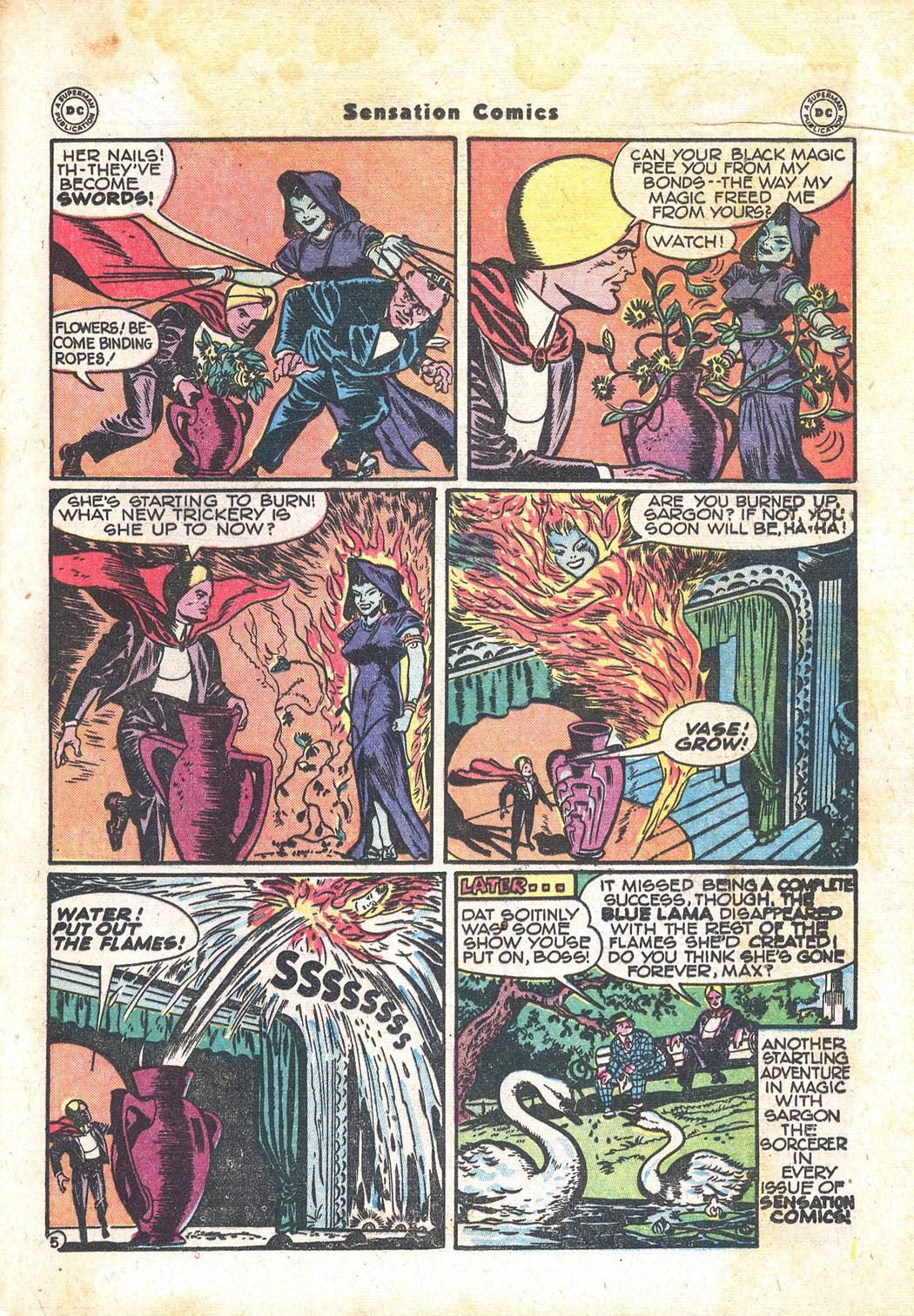 Read online Sensation (Mystery) Comics comic -  Issue #71 - 29