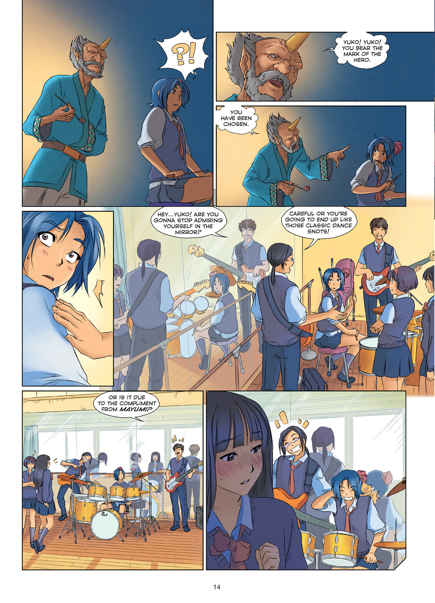 Read online The Mythics comic -  Issue # TPB 1 (Part 1) - 16