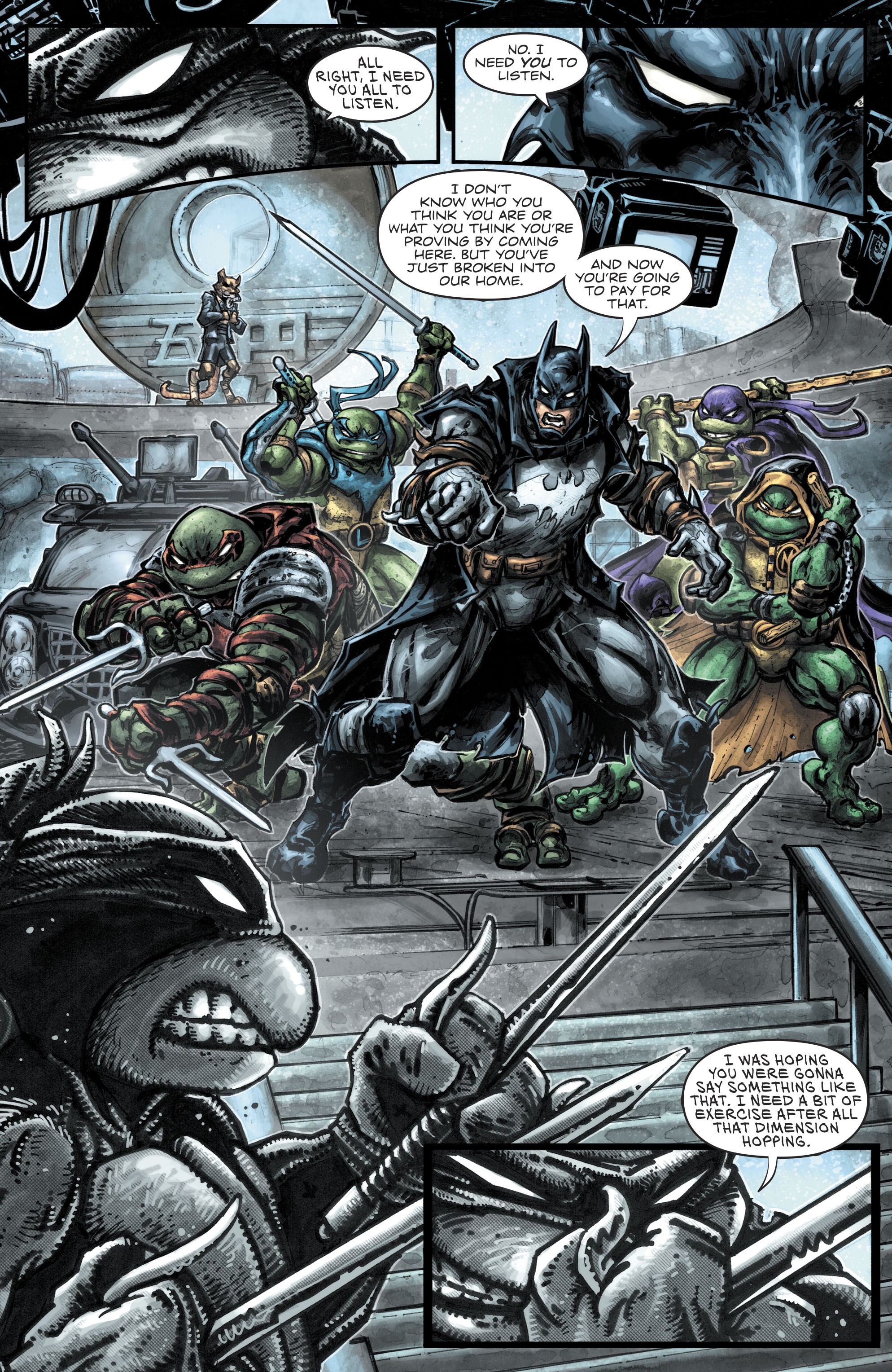 Read online Batman/Teenage Mutant Ninja Turtles III comic -  Issue #2 - 3