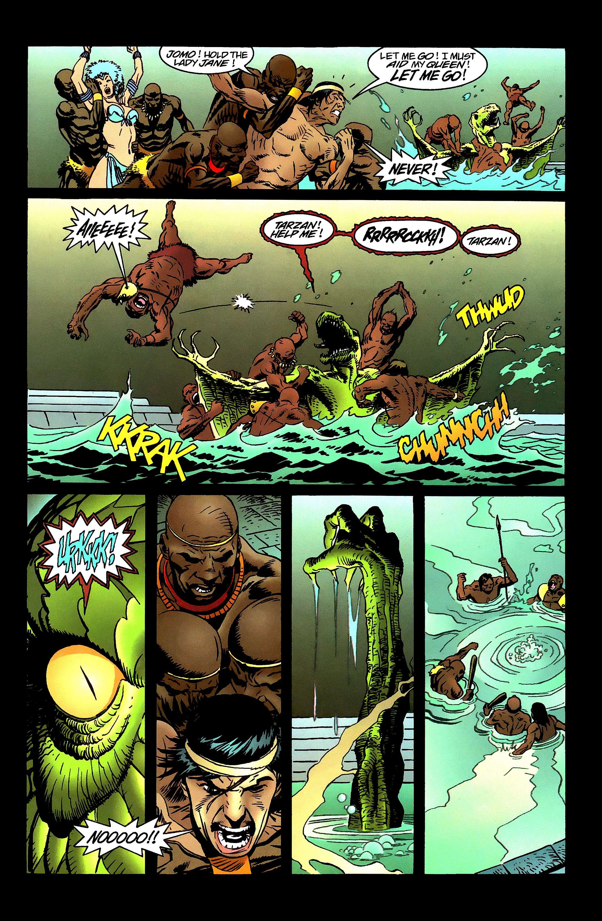 Read online Tarzan vs. Predator at the Earth's Core comic -  Issue #4 - 10