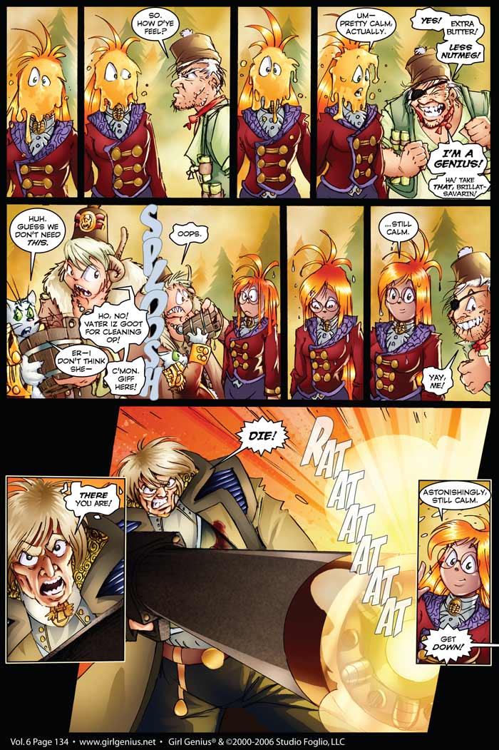 Read online Girl Genius (2002) comic -  Issue #6 - 135