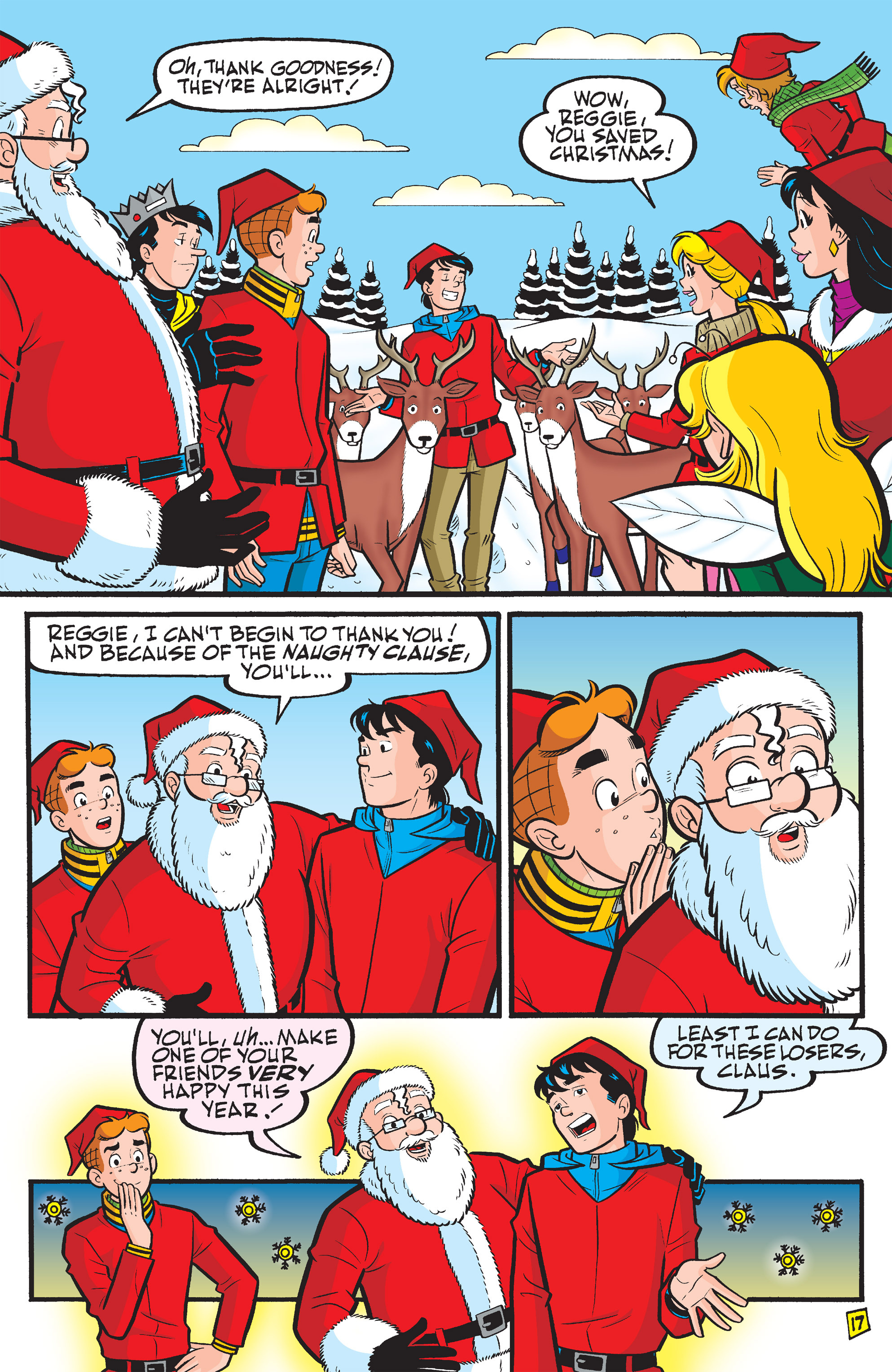 Read online Archie Meets Santa comic -  Issue # TPB - 99