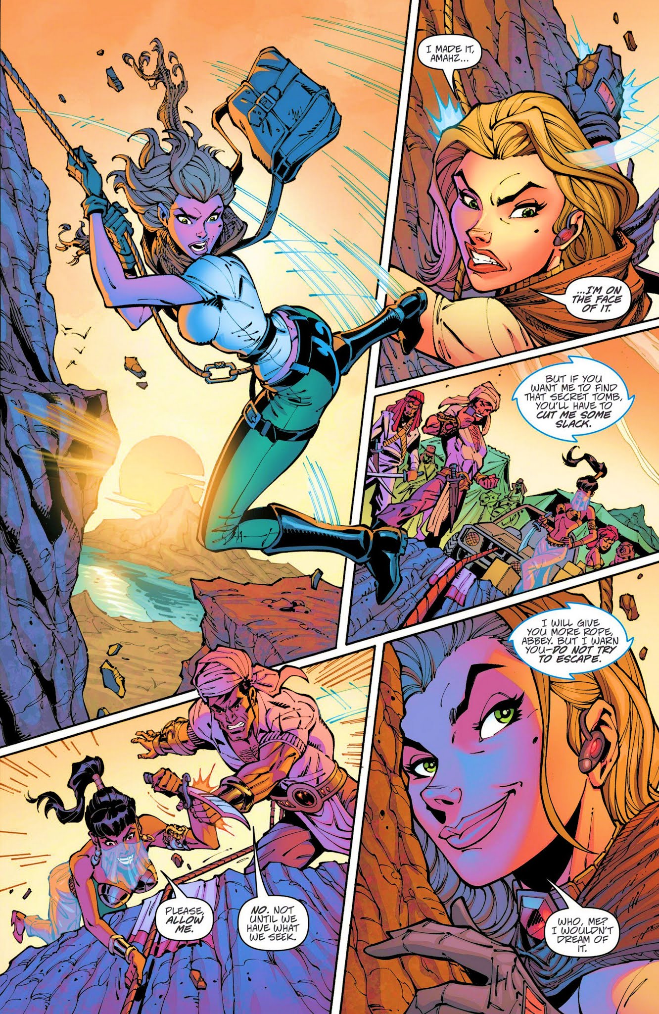 Read online Danger Girl: Trinity comic -  Issue #3 - 17