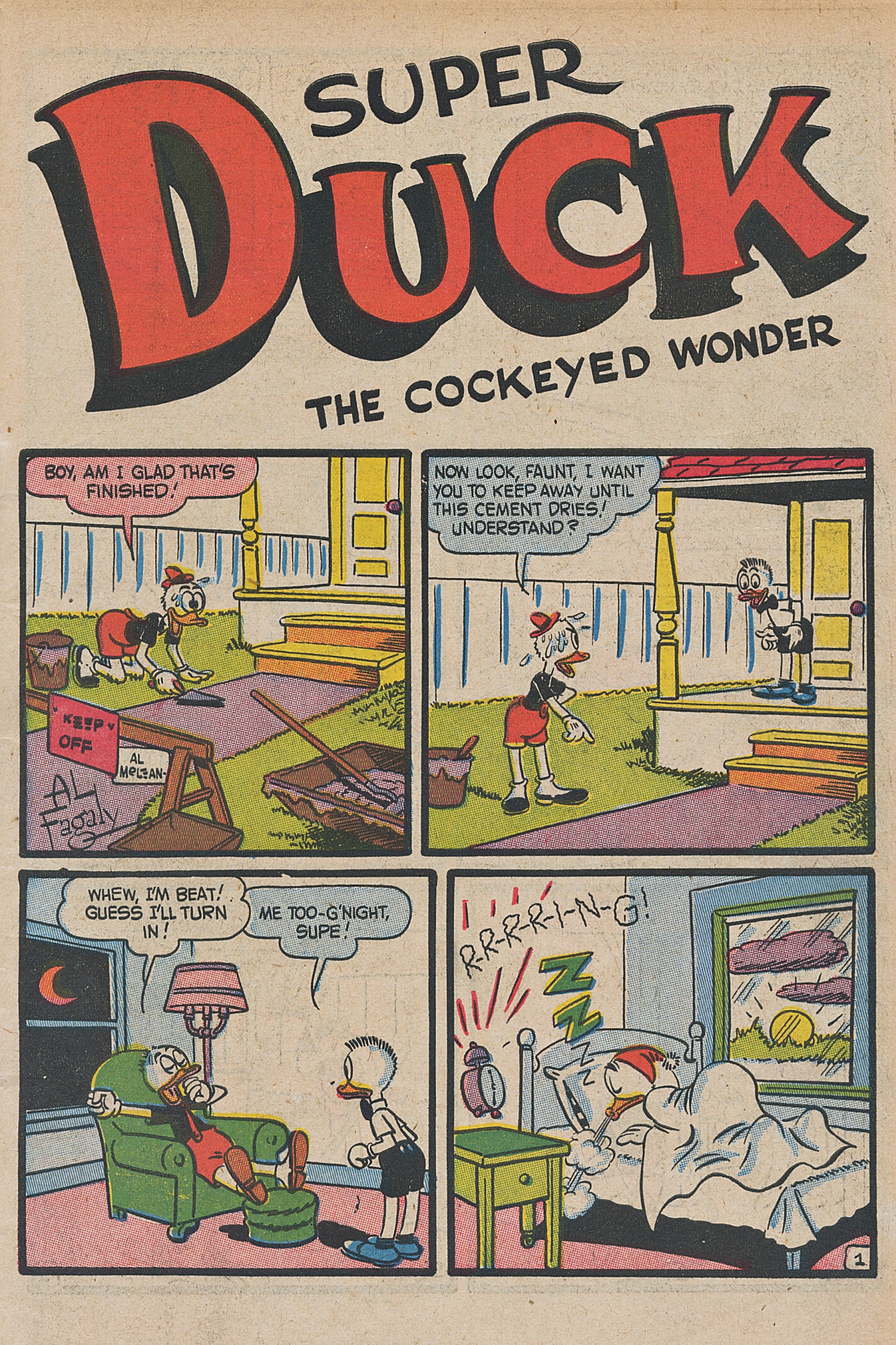 Read online Super Duck Comics comic -  Issue #8 - 3