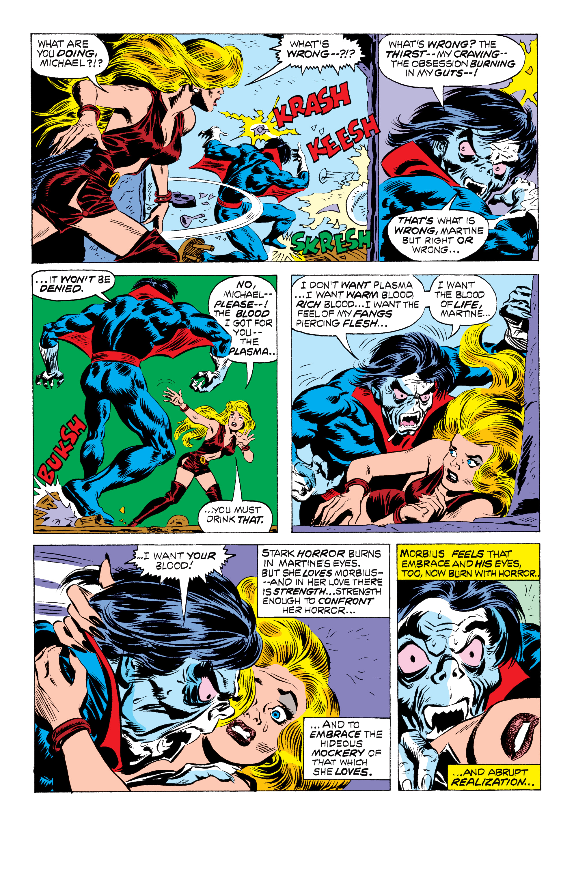 Read online Morbius Epic Collection comic -  Issue # The End of A Living Vampire (Part 1) - 8