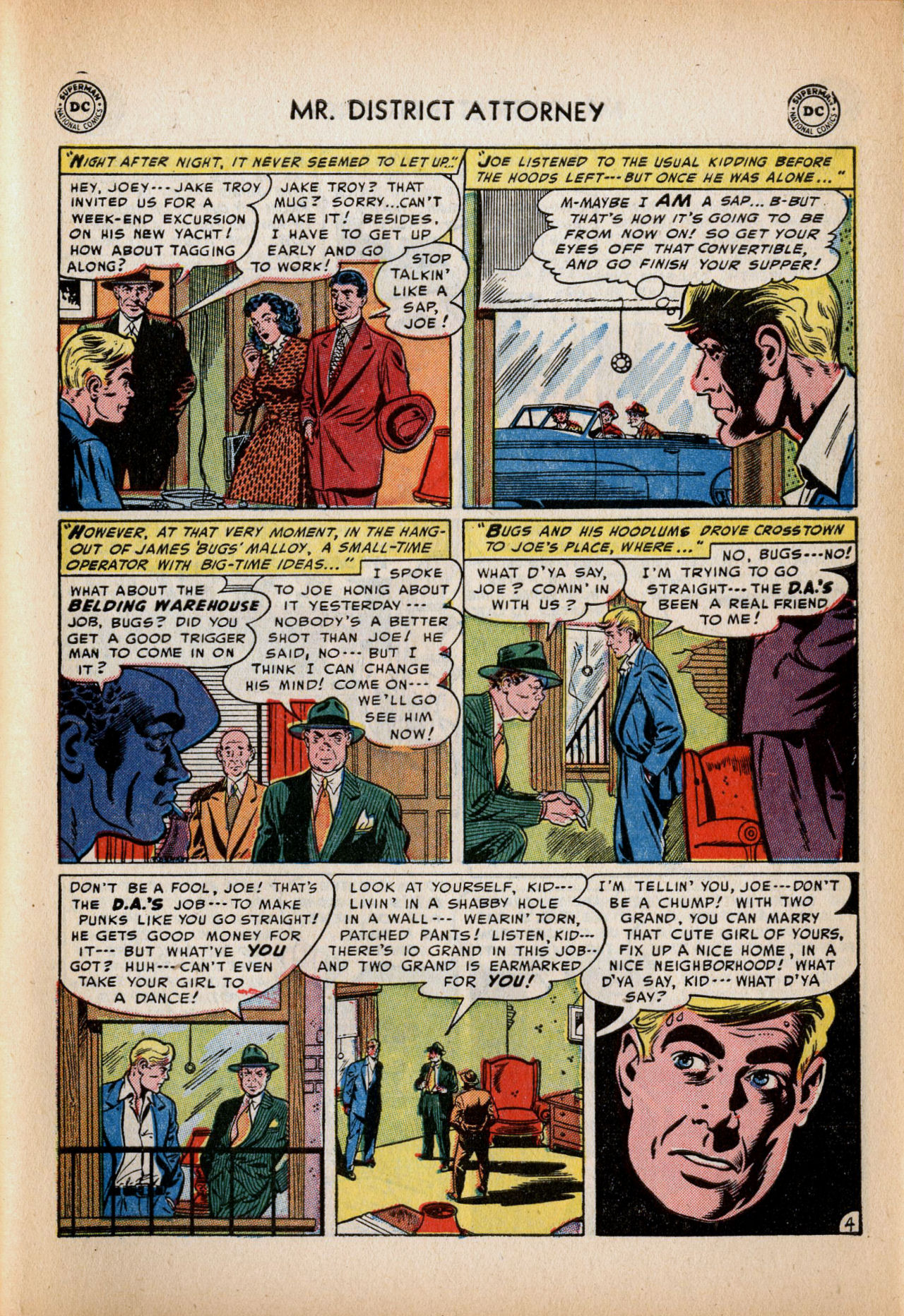 Read online Mr. District Attorney comic -  Issue #36 - 31