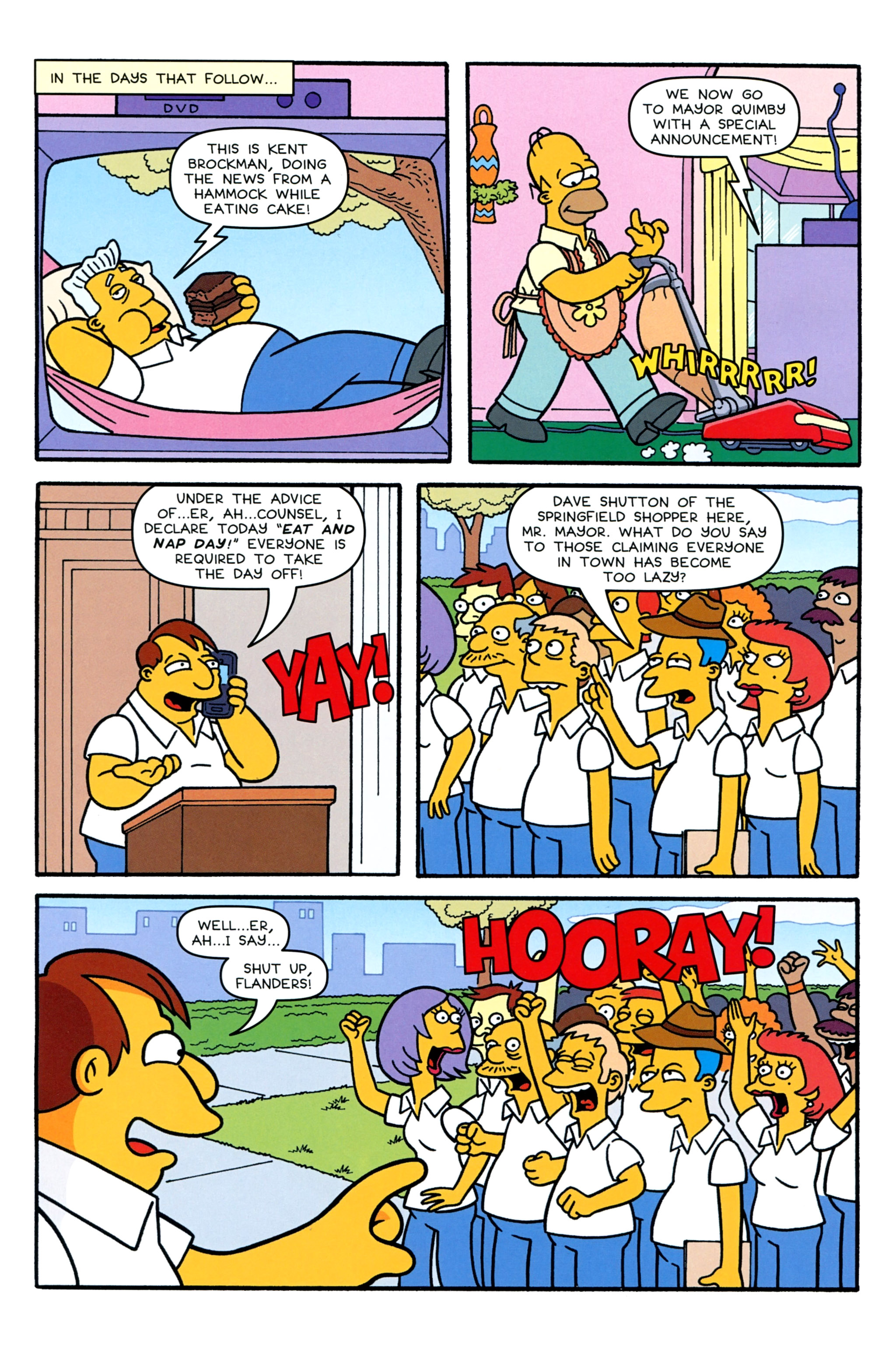 Read online Simpsons Comics comic -  Issue #215 - 17