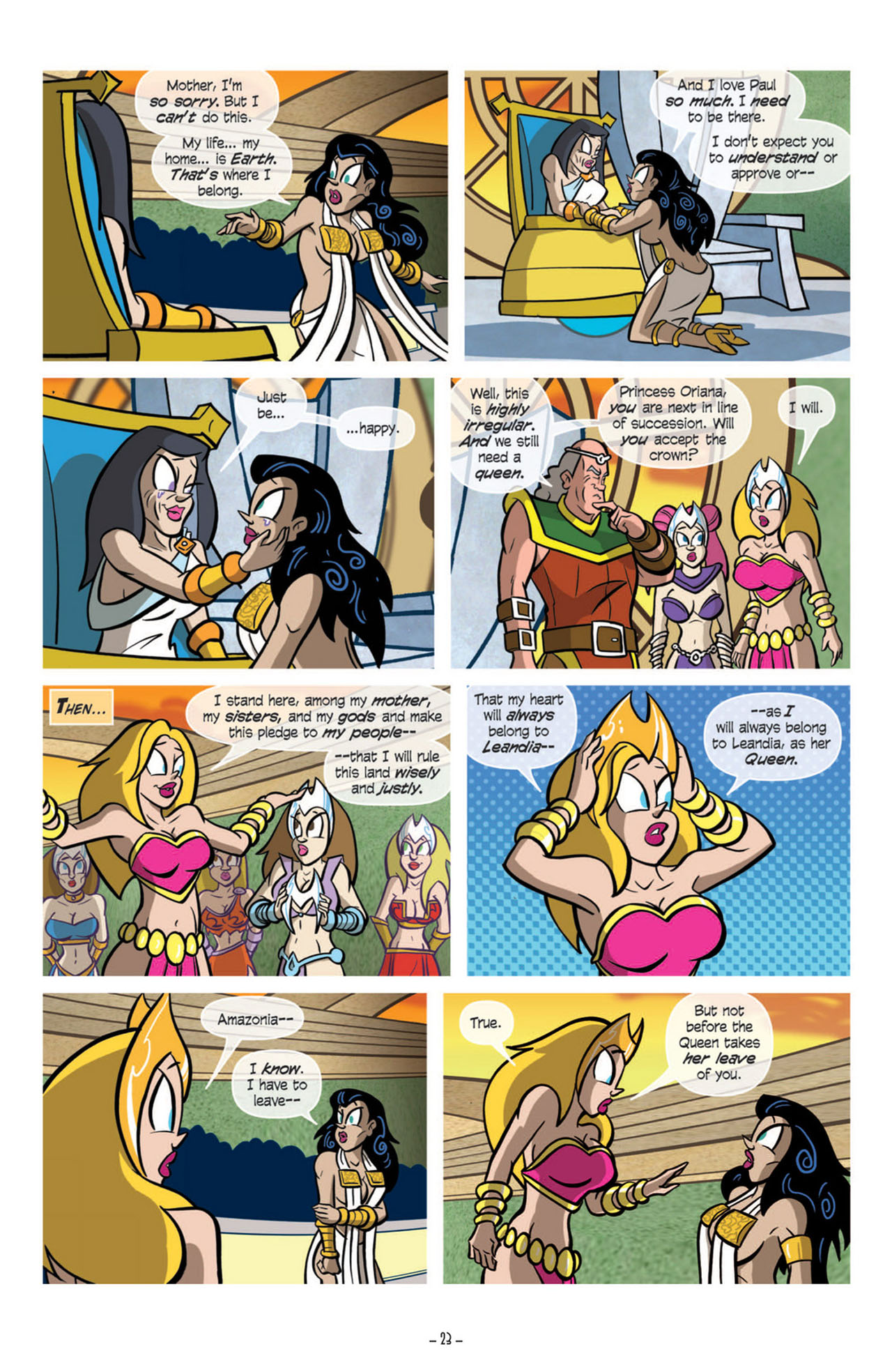 Read online Love and Capes: What to Expect comic -  Issue #5 - 25