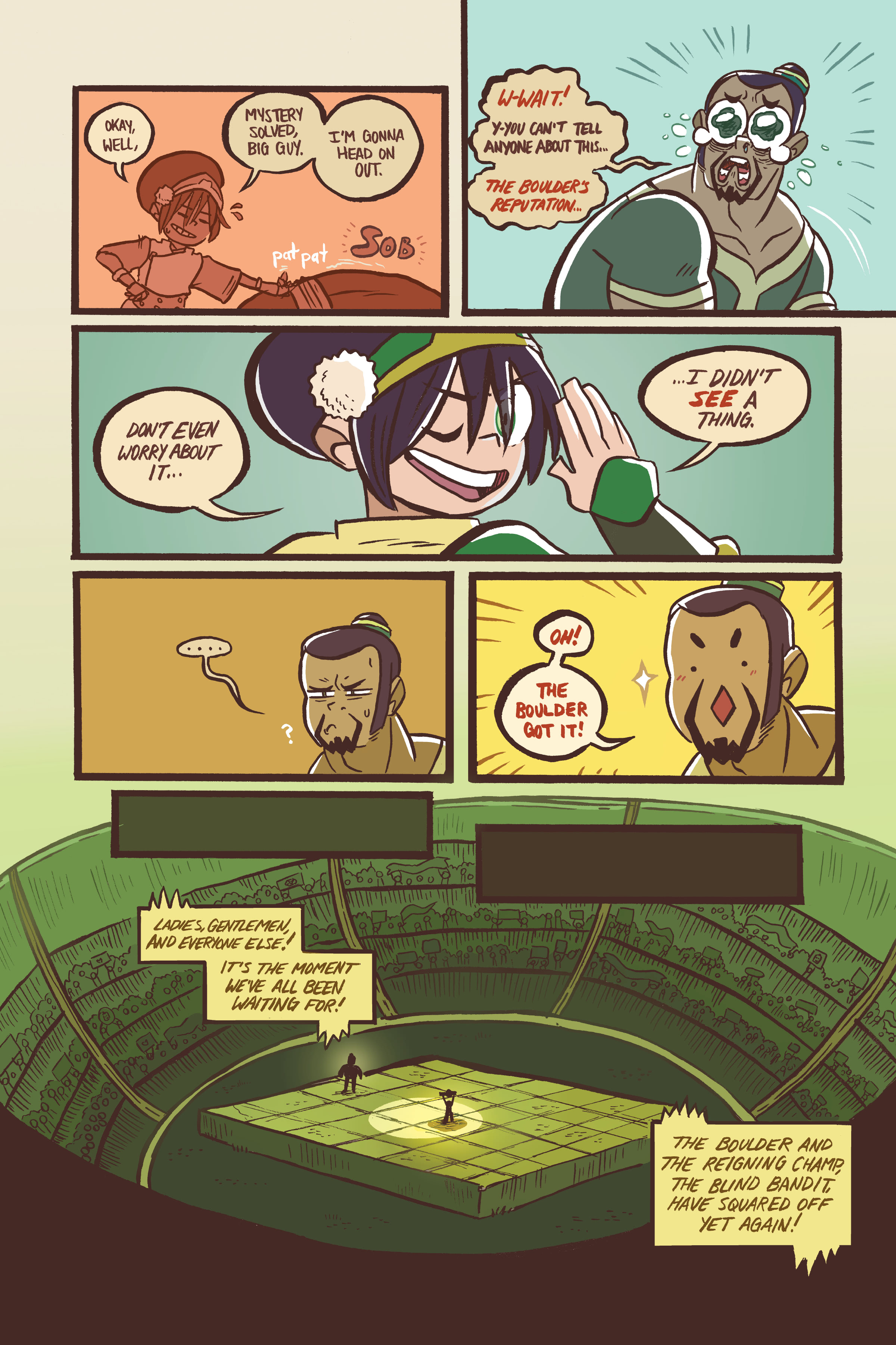 Read online Nickelodeon Avatar: The Last Airbender–The Lost Adventures & Team Avatar Tales Library Edition comic -  Issue # TPB (Part 3) - 67