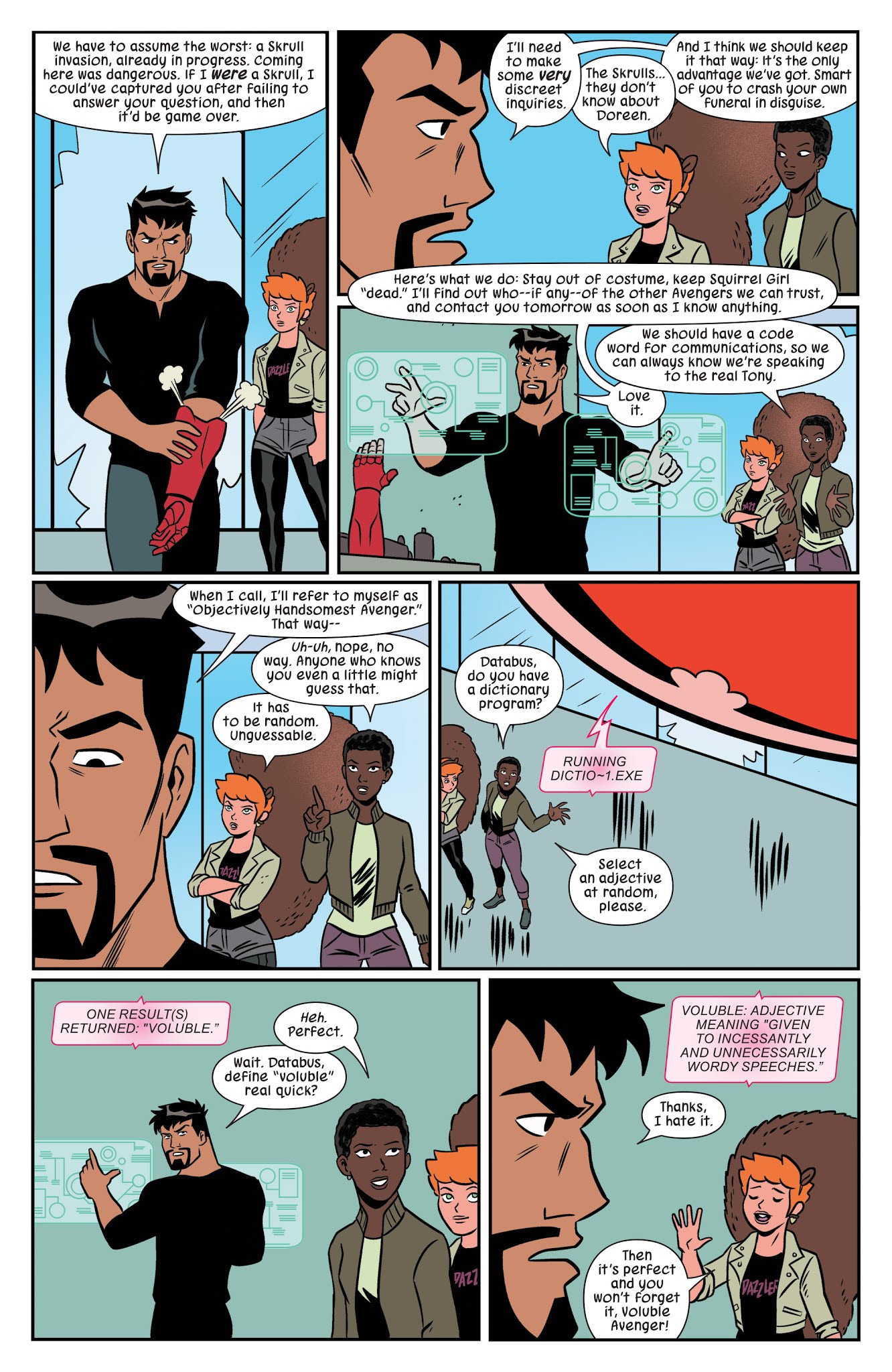 Read online The Unbeatable Squirrel Girl II comic -  Issue #38 - 10