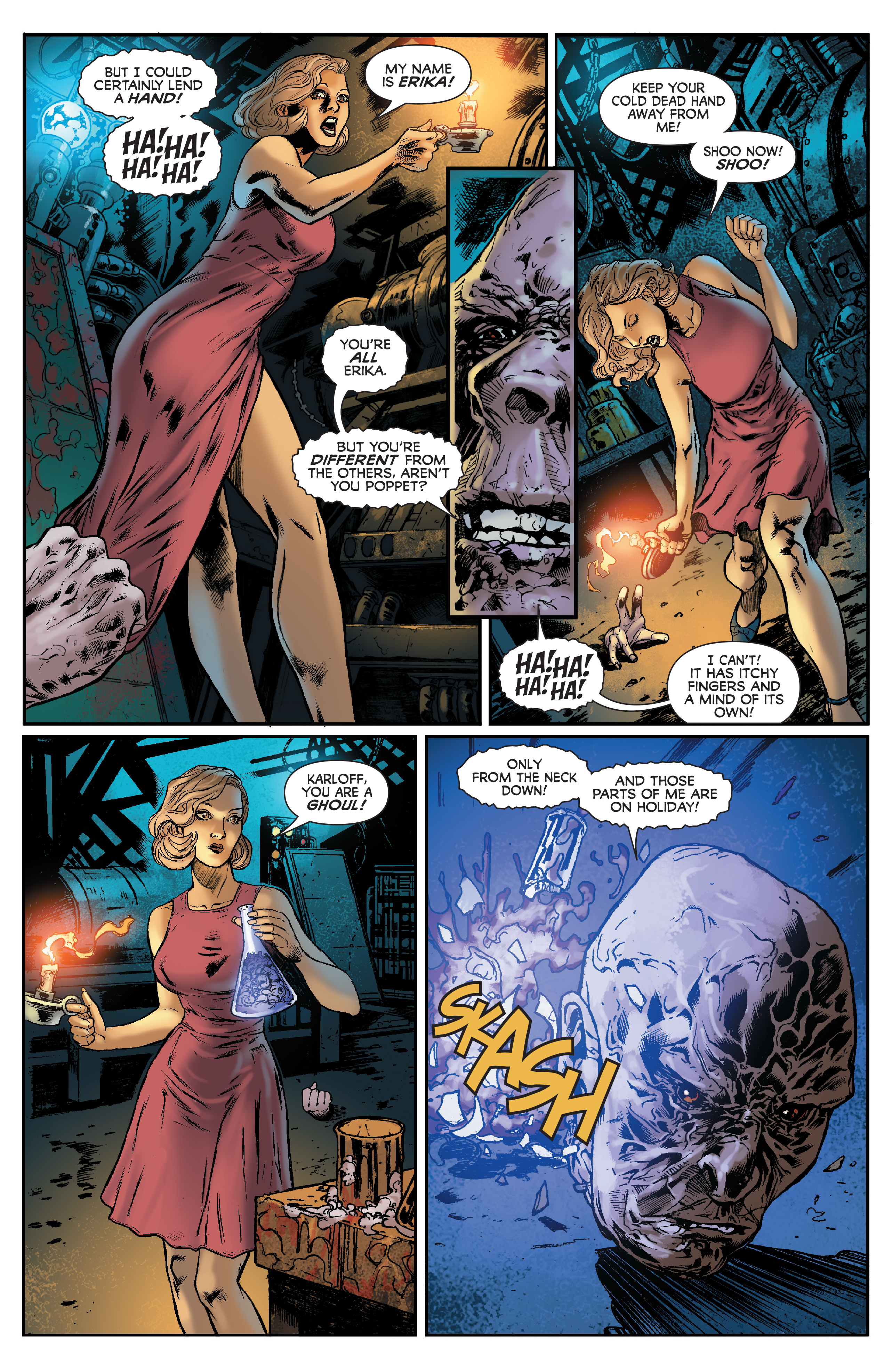 Read online Dean Koontz's Frankenstein: Storm Surge comic -  Issue #1 - 10