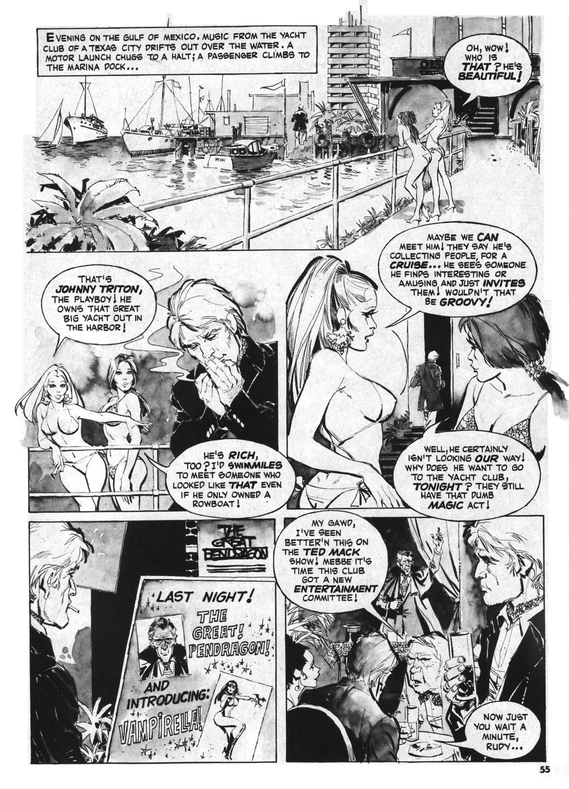 Read online Vampirella (1969) comic -  Issue #55 - 55