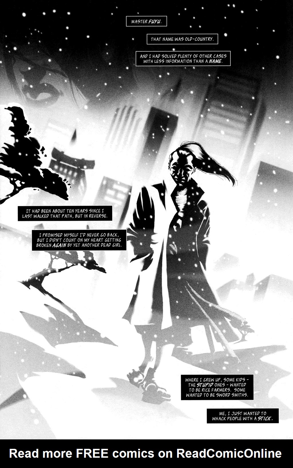 Read online Sam Noir: Samurai Detective comic -  Issue #1 - 14