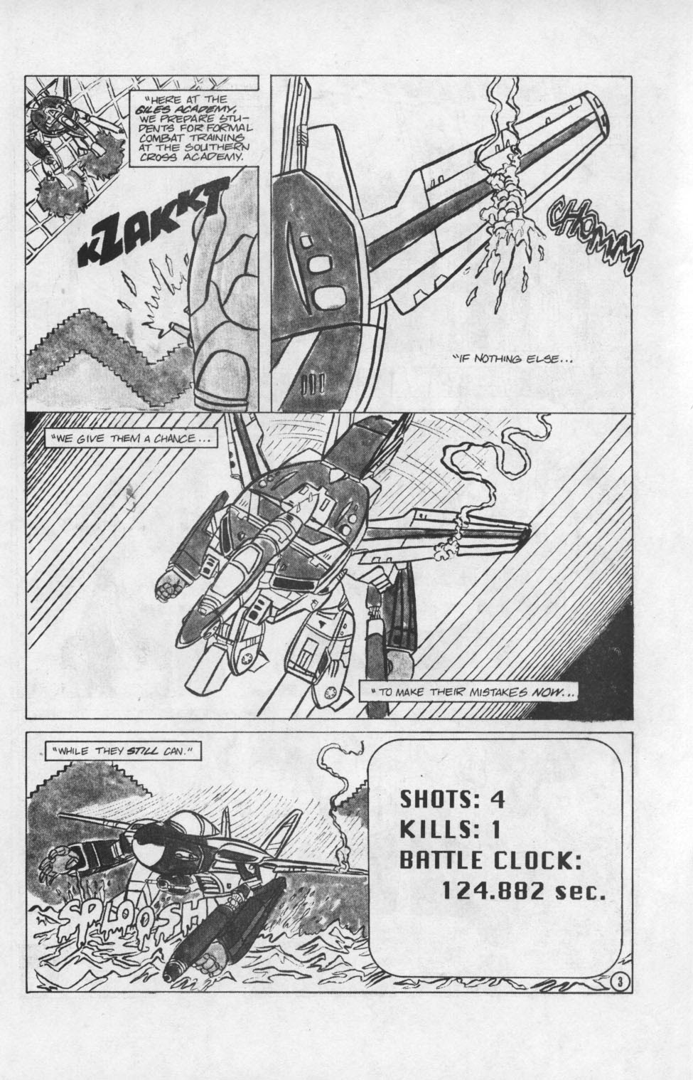 Read online Robotech II: The Sentinels - CyberPirates comic -  Issue #3 - 5