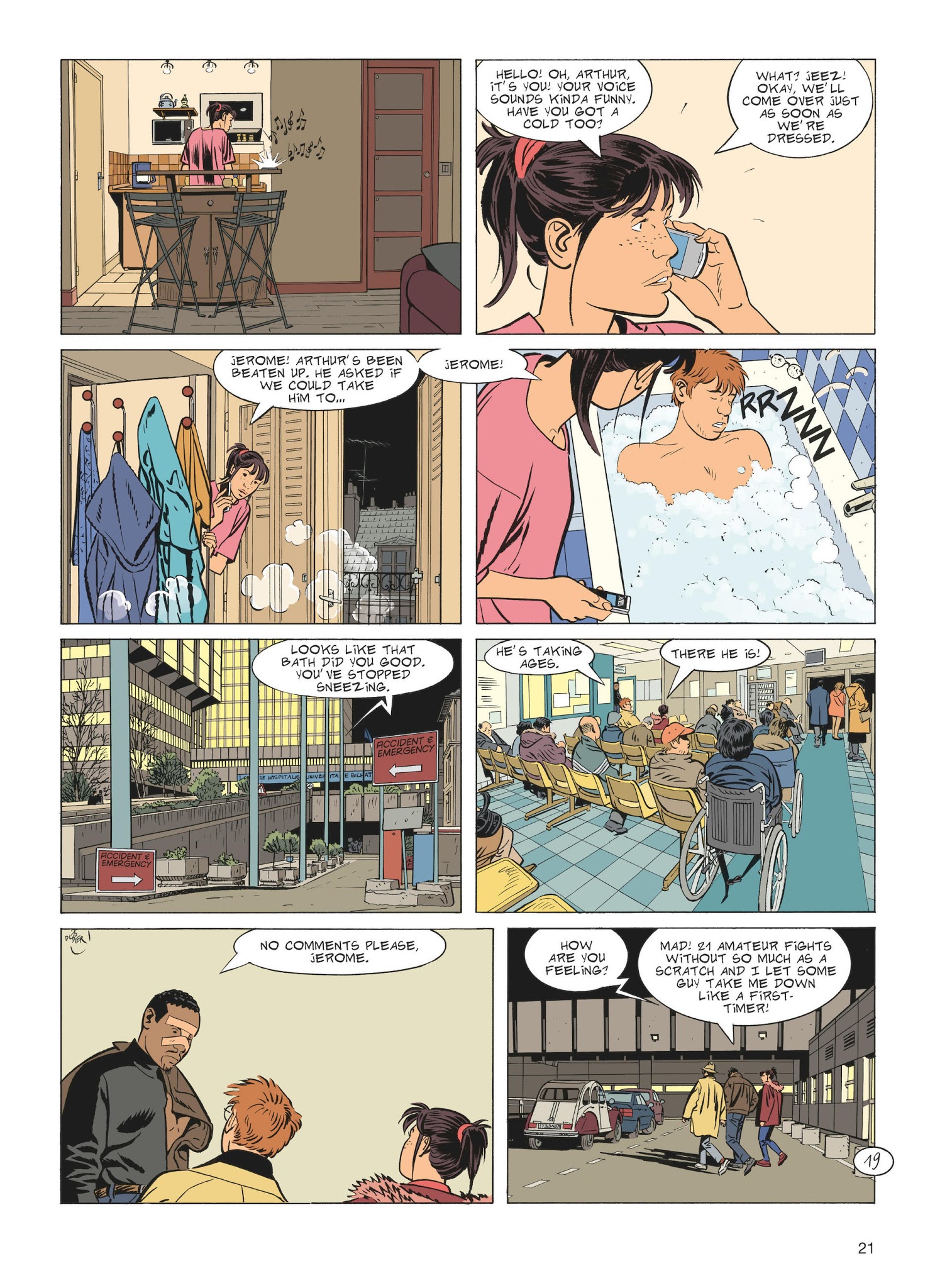 Read online Jerome K. Jerome Bloche comic -  Issue #3 - 21