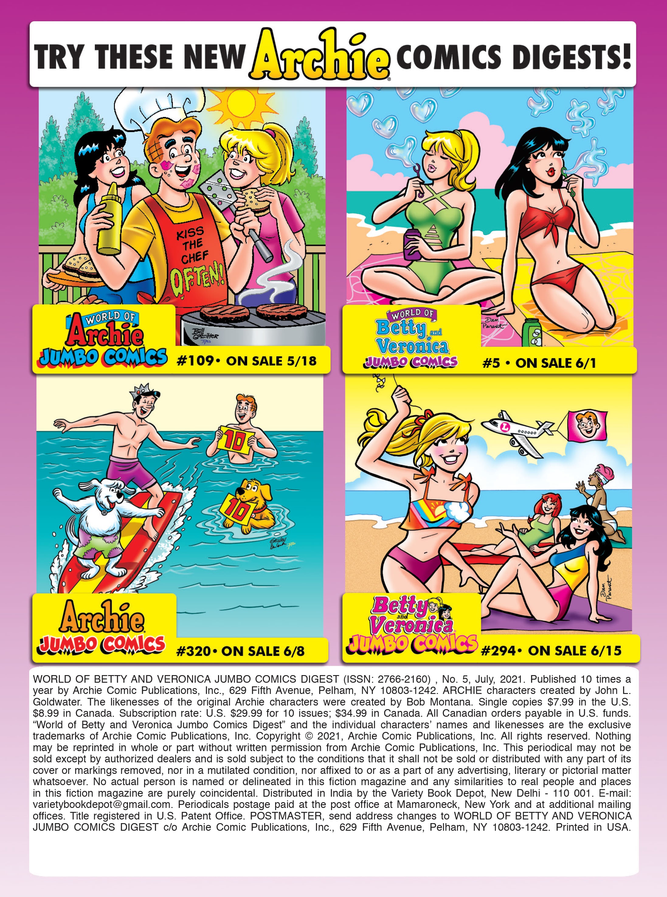 Read online World of Betty & Veronica Digest comic -  Issue #5 - 183