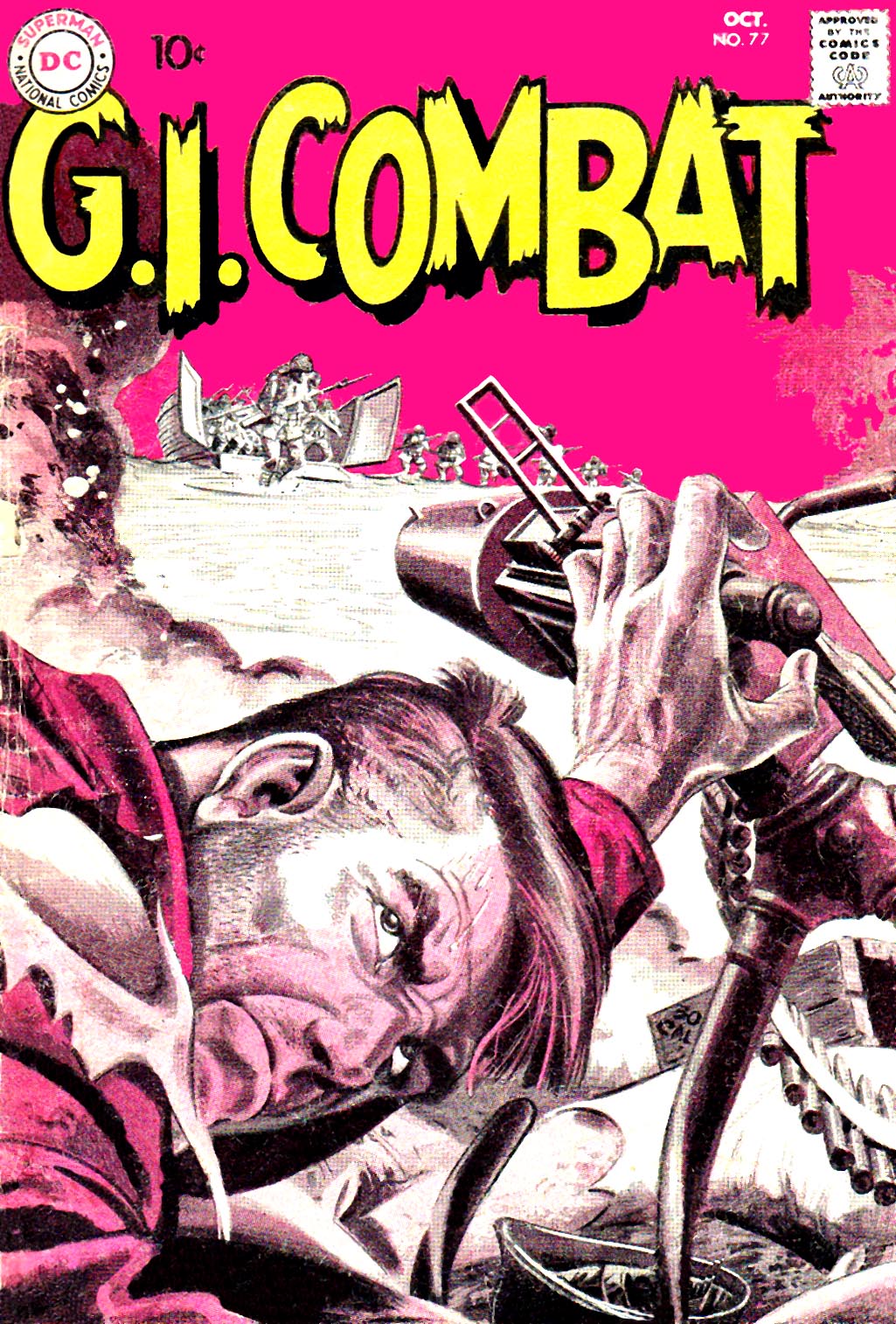 Read online G.I. Combat (1952) comic -  Issue #77 - 1