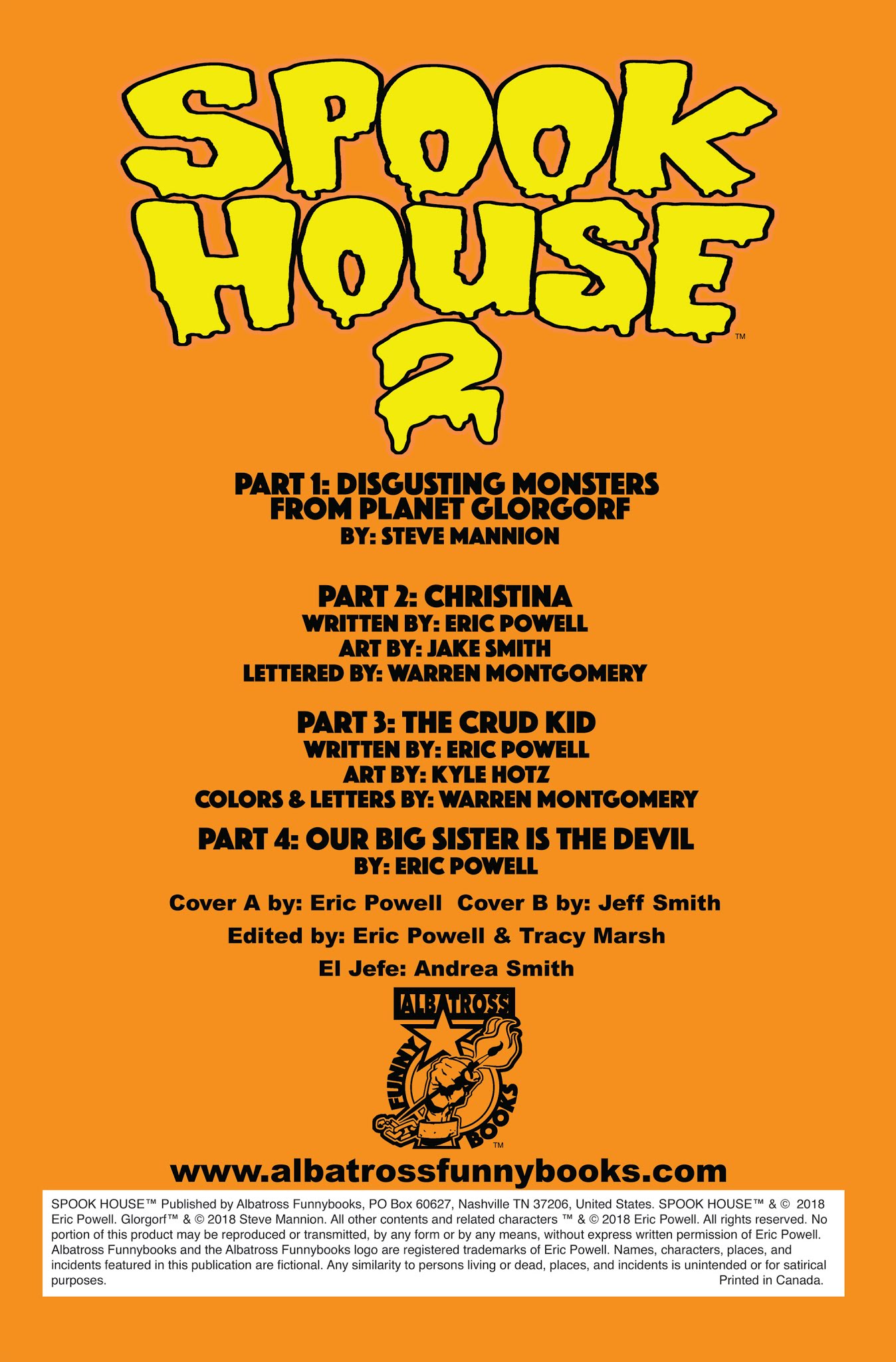 Read online Spook House 2 comic -  Issue #1 - 2