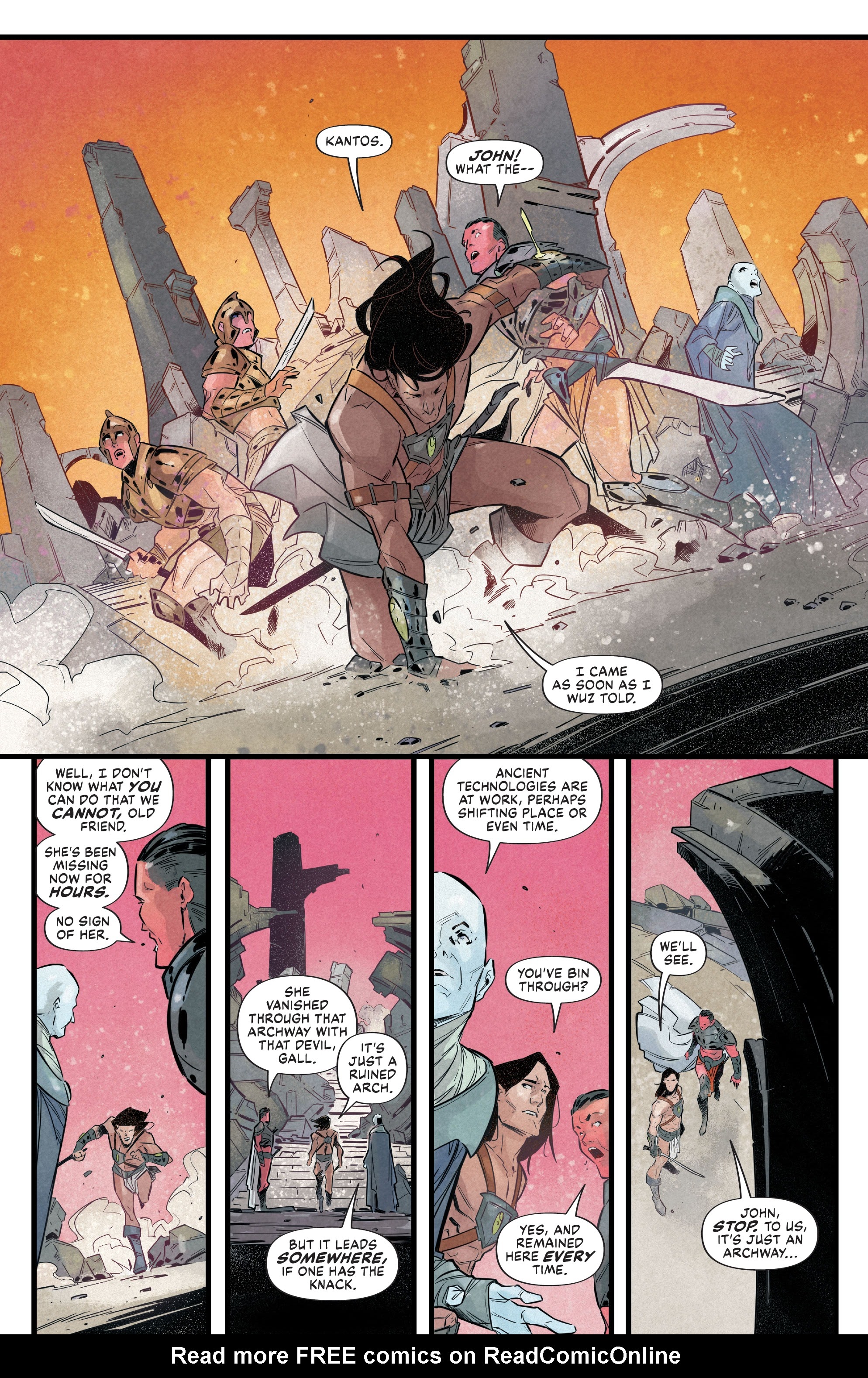 Read online Dejah Thoris vs. John Carter of Mars comic -  Issue #2 - 24