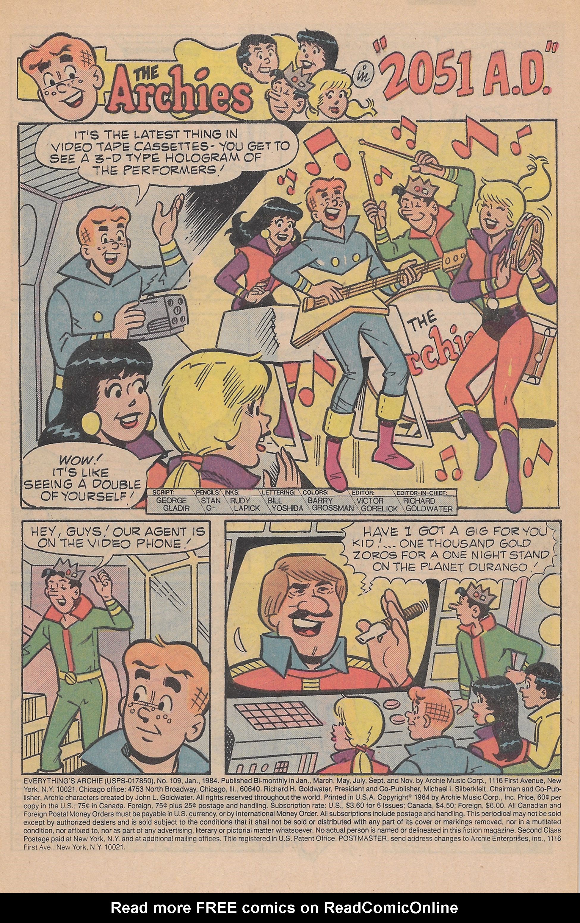 Read online Everything's Archie comic -  Issue #109 - 3