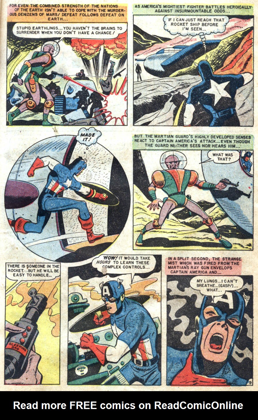 Read online Captain America Comics comic -  Issue #70 - 11