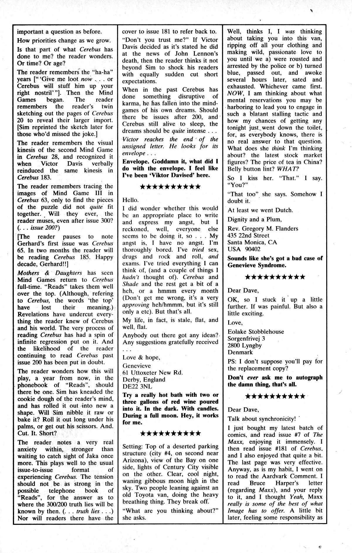 Read online Cerebus comic -  Issue #185 - 27