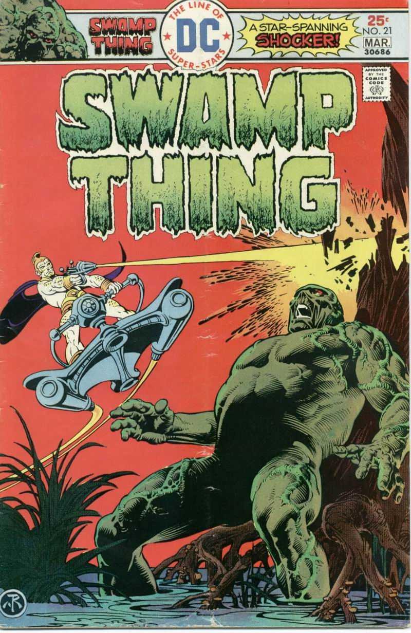 Read online Swamp Thing (1972) comic -  Issue #21 - 1
