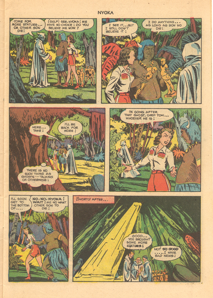 Read online Nyoka the Jungle Girl (1945) comic -  Issue #70 - 7
