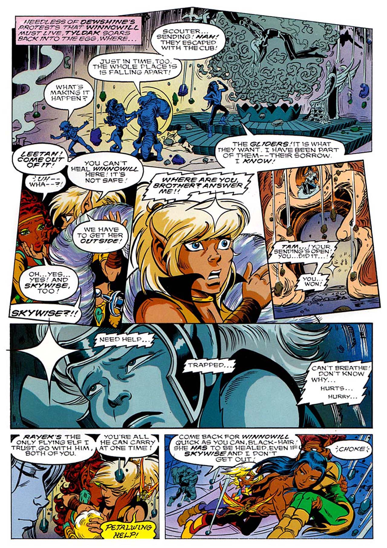 Read online ElfQuest: Siege at Blue Mountain comic -  Issue #8 - 13