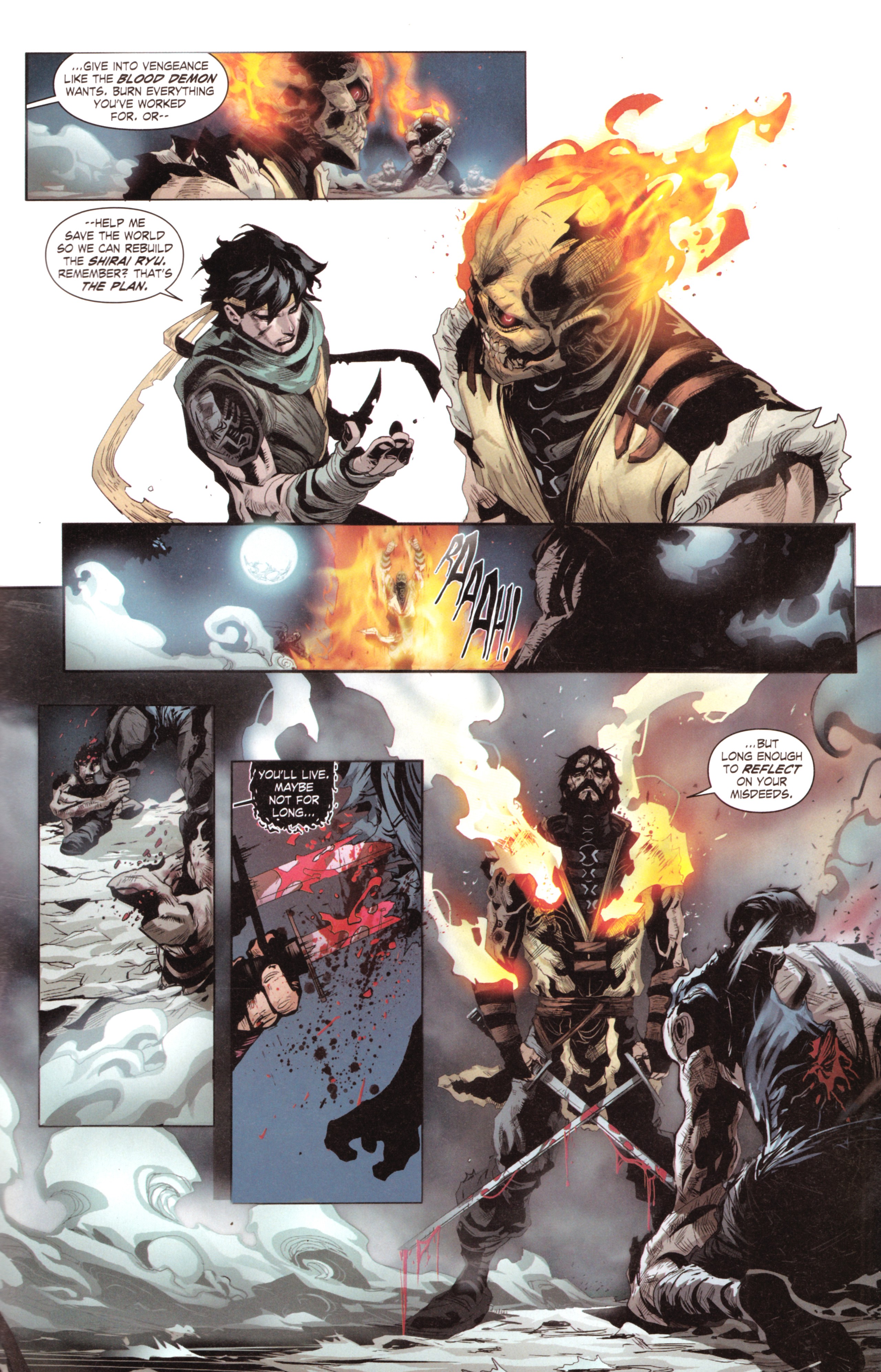 Read online Mortal Kombat X [II] comic -  Issue #5 - 35
