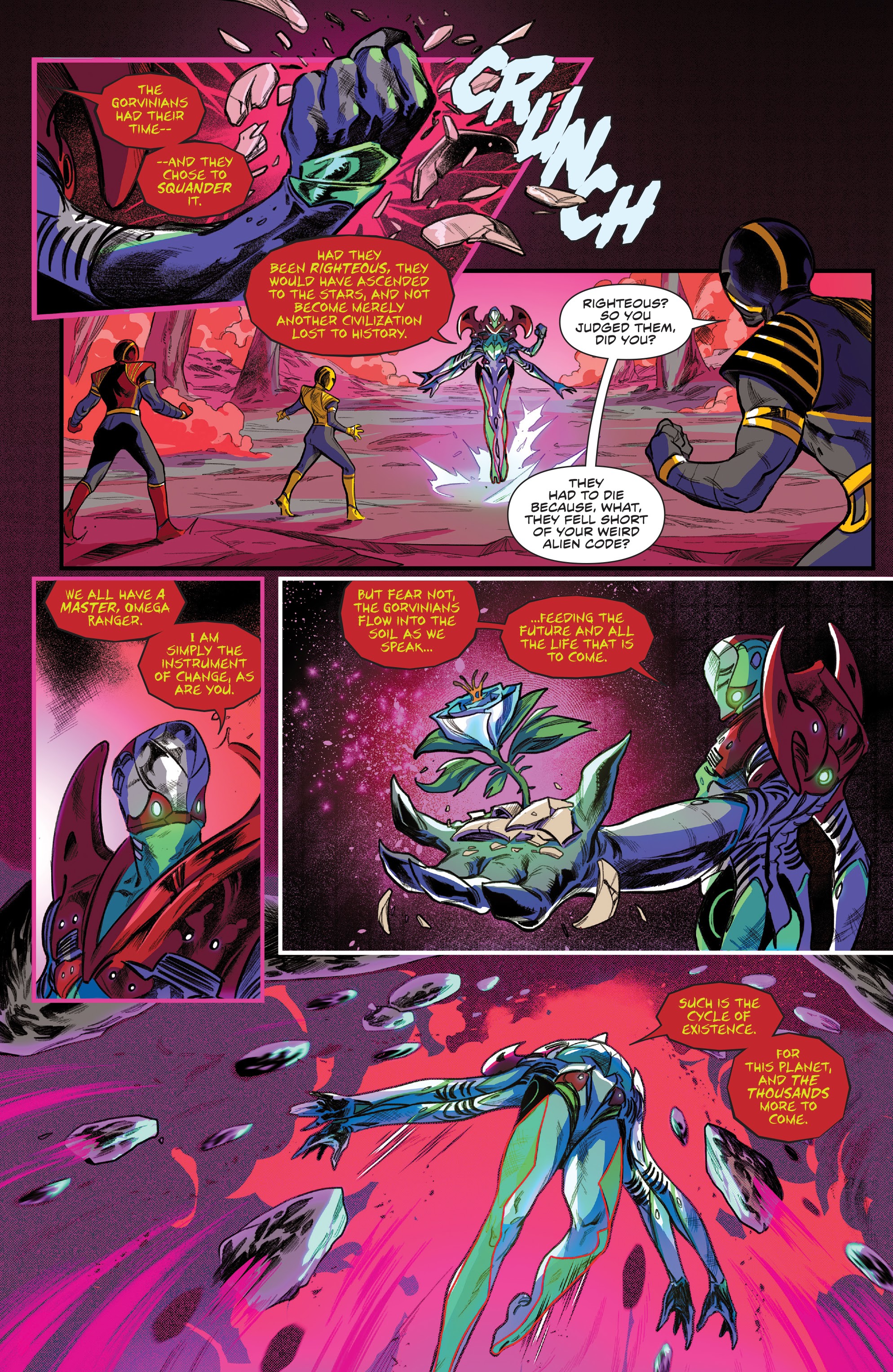 Read online Mighty Morphin Power Rangers comic -  Issue #54 - 6