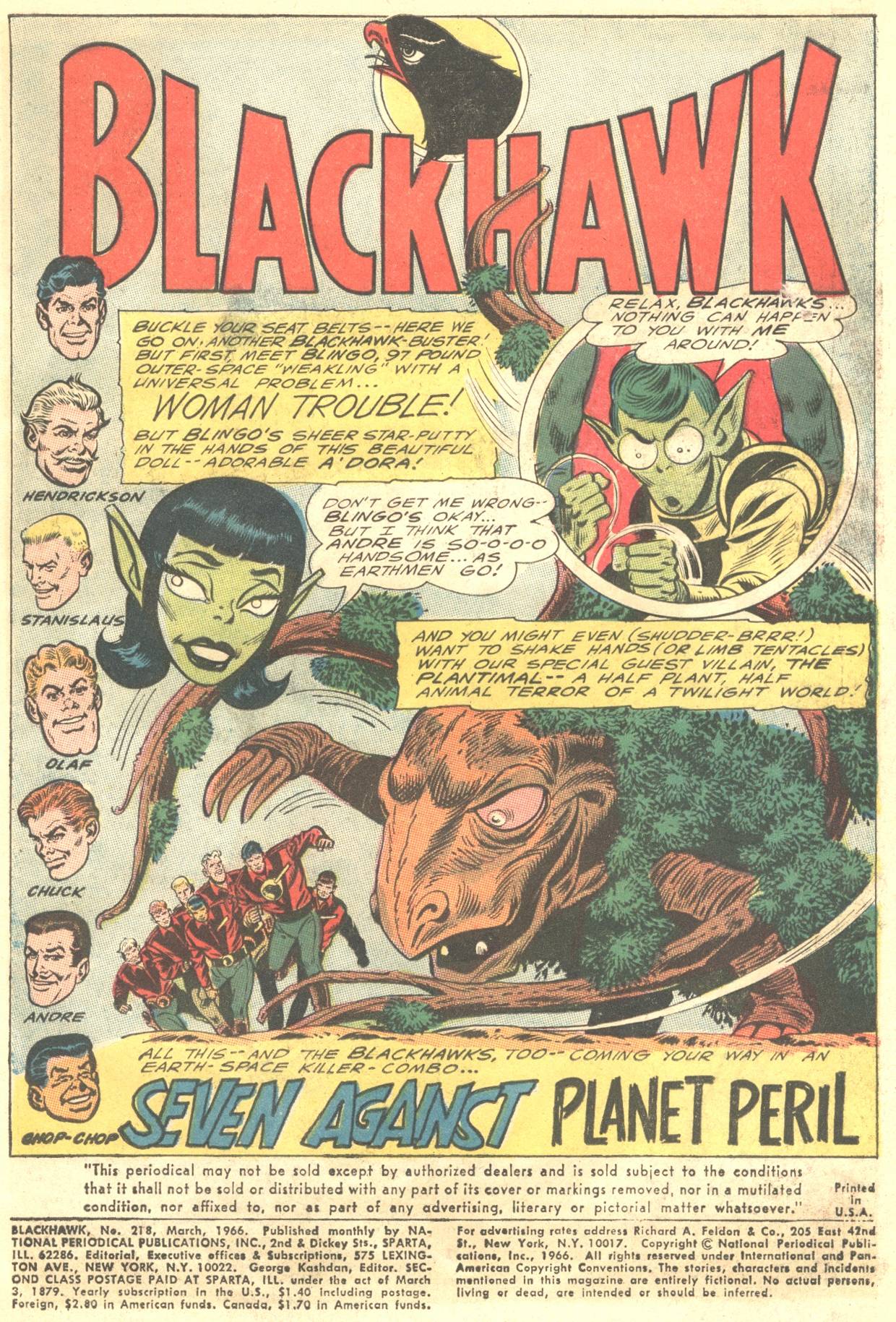Blackhawk (1957) Issue #218 #111 - English 3