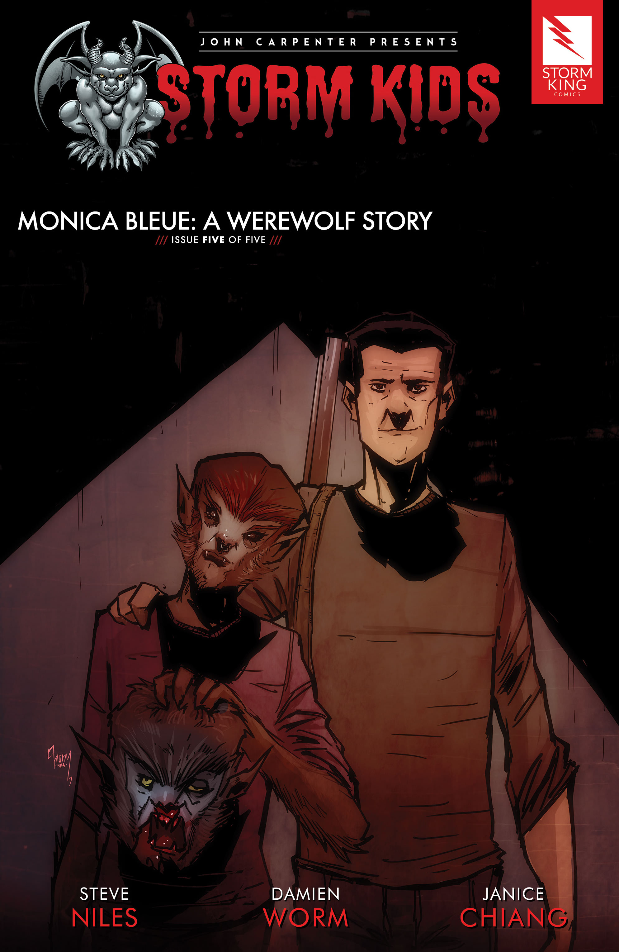 Read online John Carpenter Presents Storm Kids: Monica Bleue: A Werewolf Story comic -  Issue #5 - 1