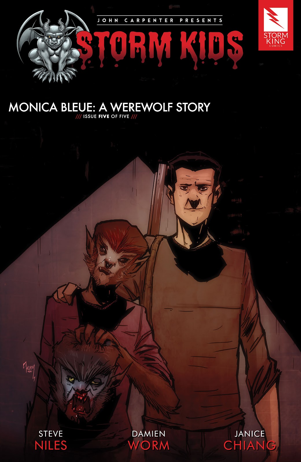 John Carpenter Presents Storm Kids: Monica Bleue: A Werewolf Story issue 5 - Page 1