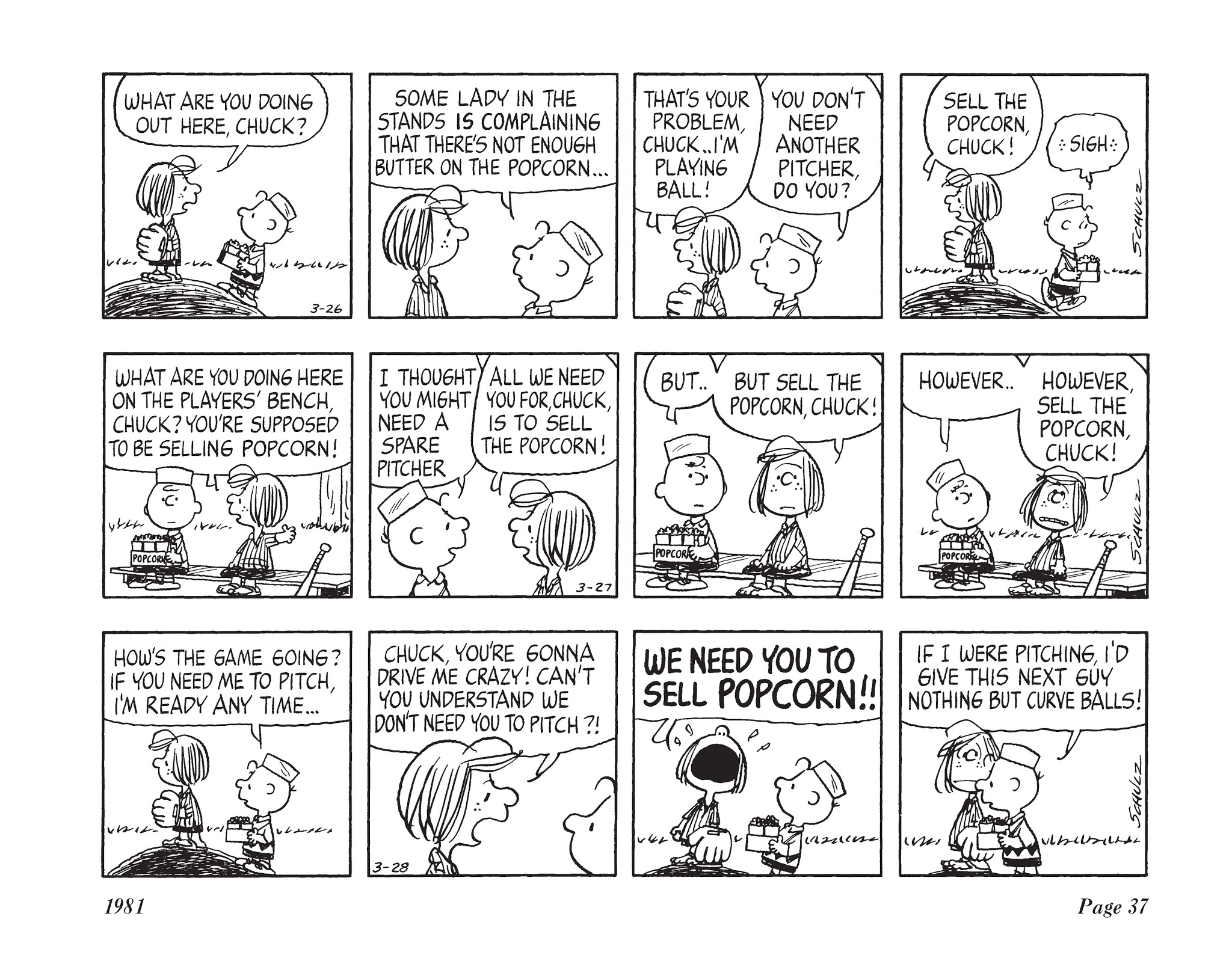 Read online The Complete Peanuts comic -  Issue # TPB 16 - 55