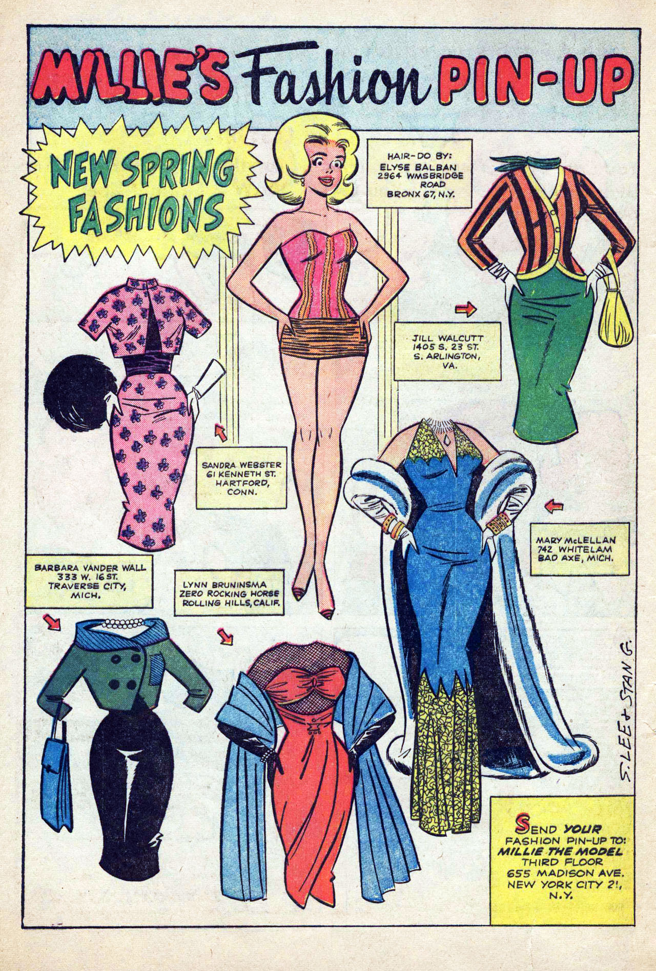 Read online Millie the Model comic -  Issue #109 - 8