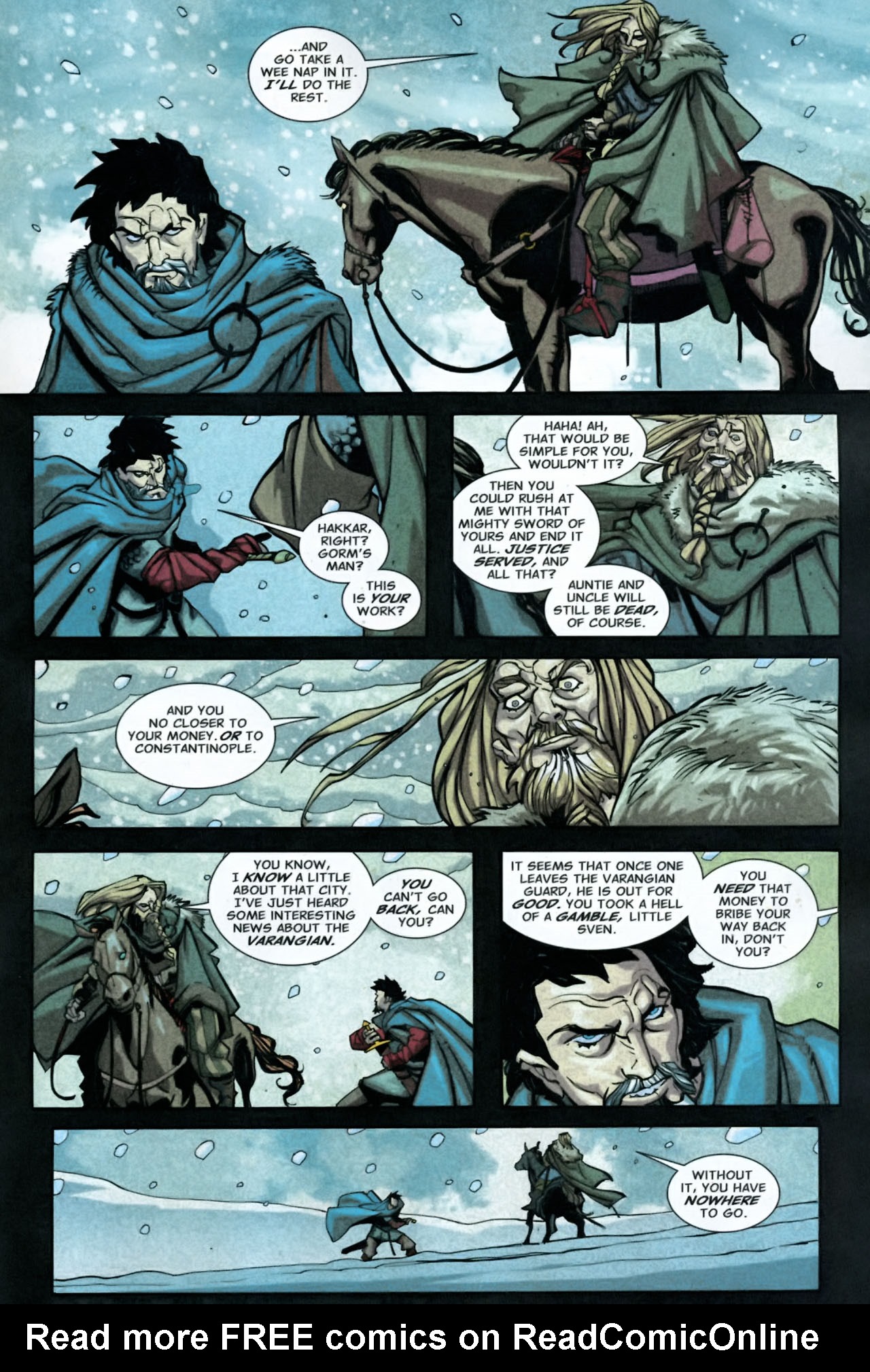 Read online Northlanders comic -  Issue #4 - 17