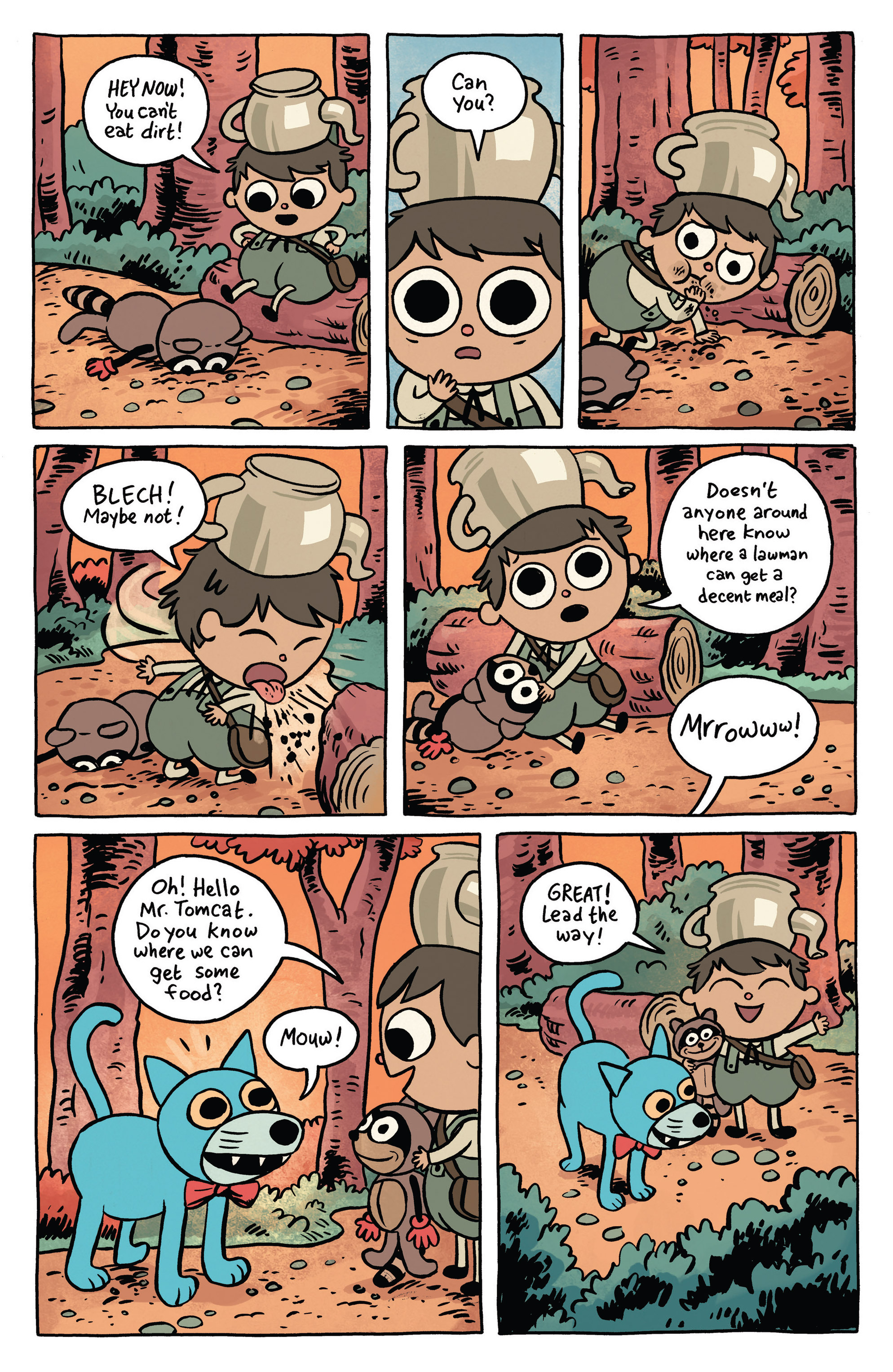 Read online Over the Garden Wall (2016) comic -  Issue #1 - 4
