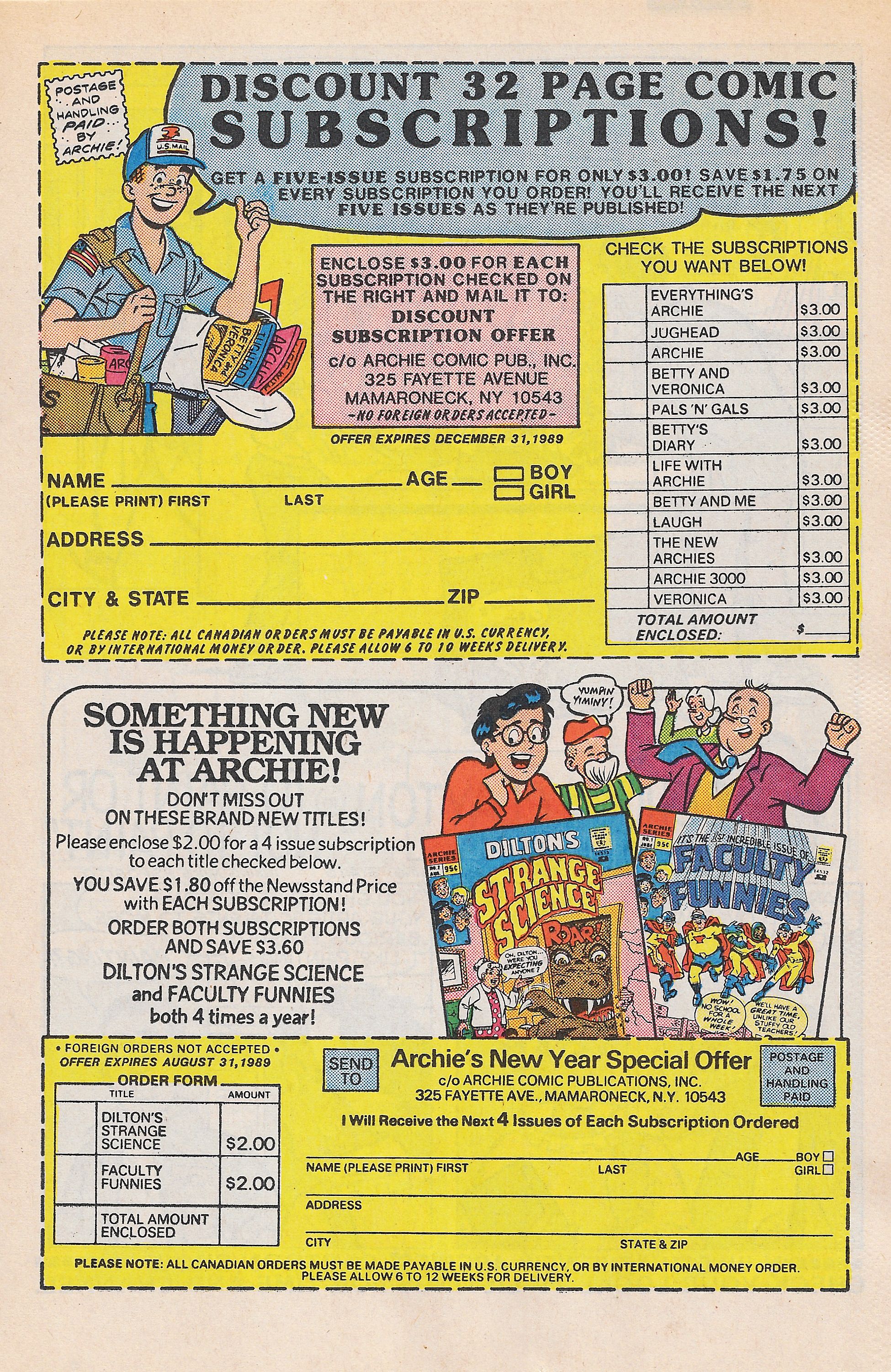 Read online Archie's Pals 'N' Gals (1952) comic -  Issue #208 - 19