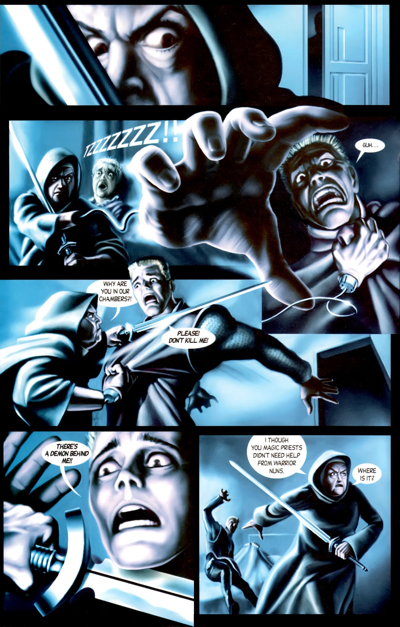 Read online Warrior Nun Dei: Aftertime comic -  Issue #1 - 3